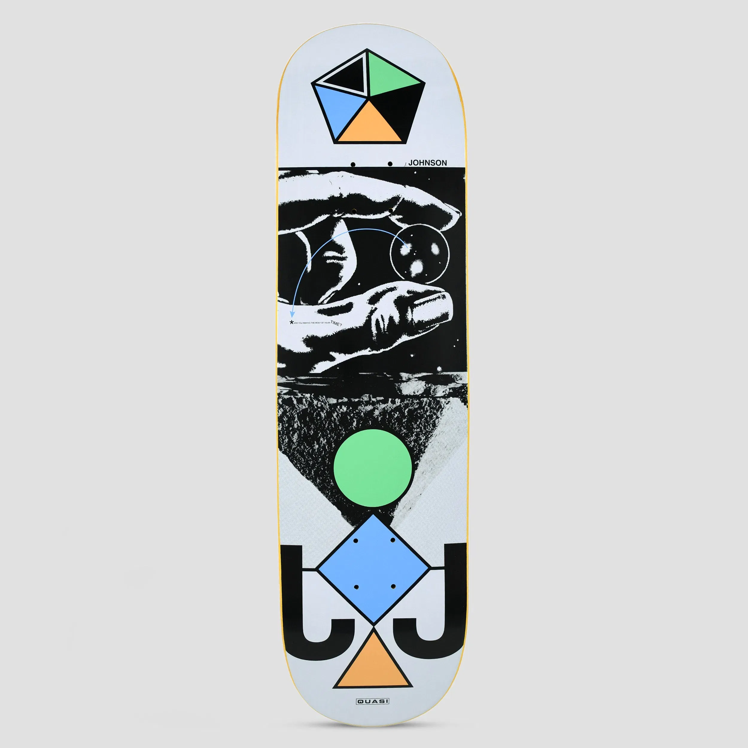 Quasi Skateboards Quasi 8.5 Johnson Spacetime Skateboard Deck