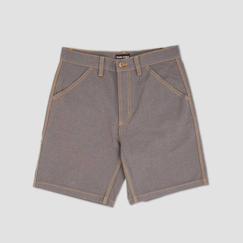 PassPort Diggers Club Shorts Ash