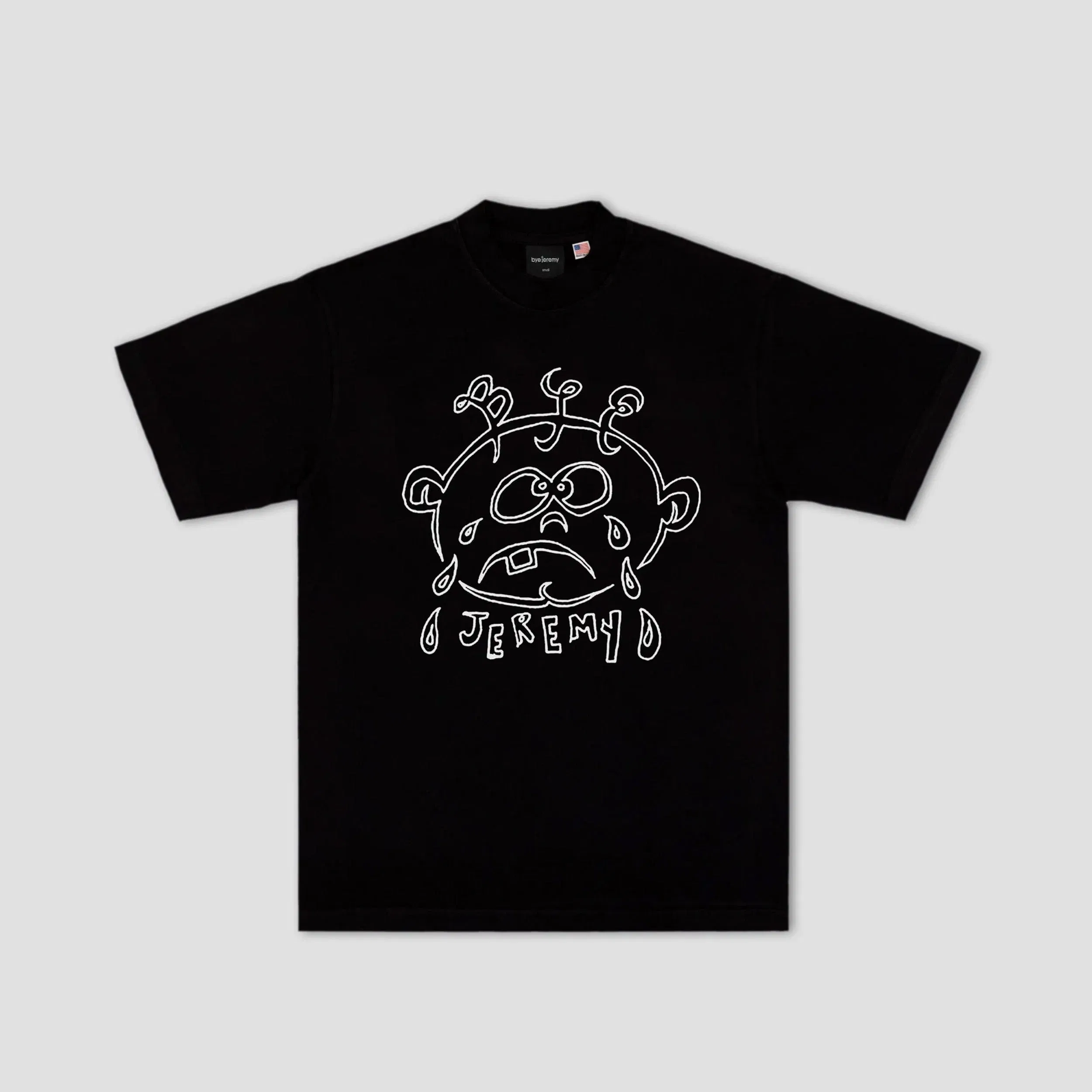 Bye Jeremy Grap T-Shirt Black