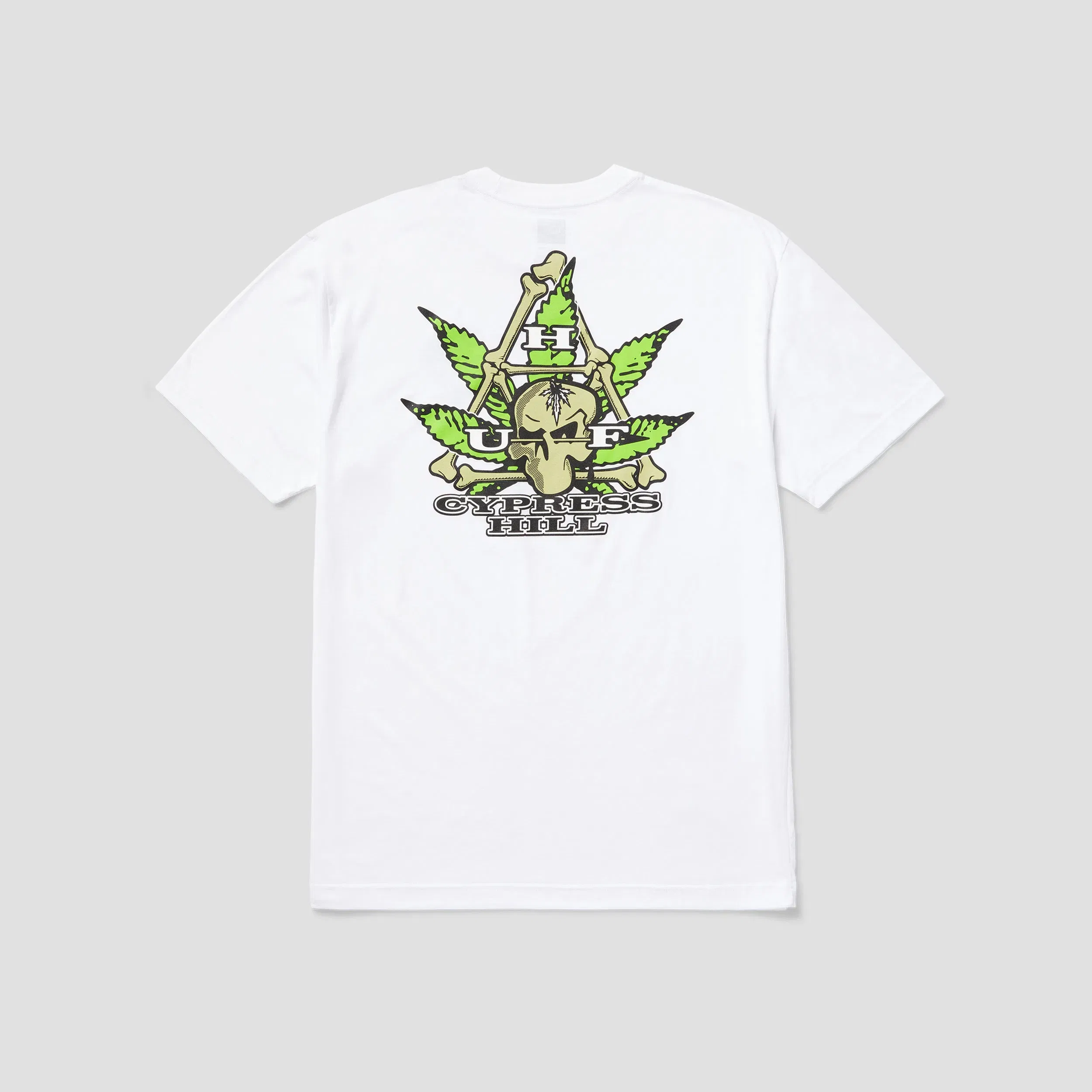 Huf x Cypress Hill Cypress Triangle T-Shirt White