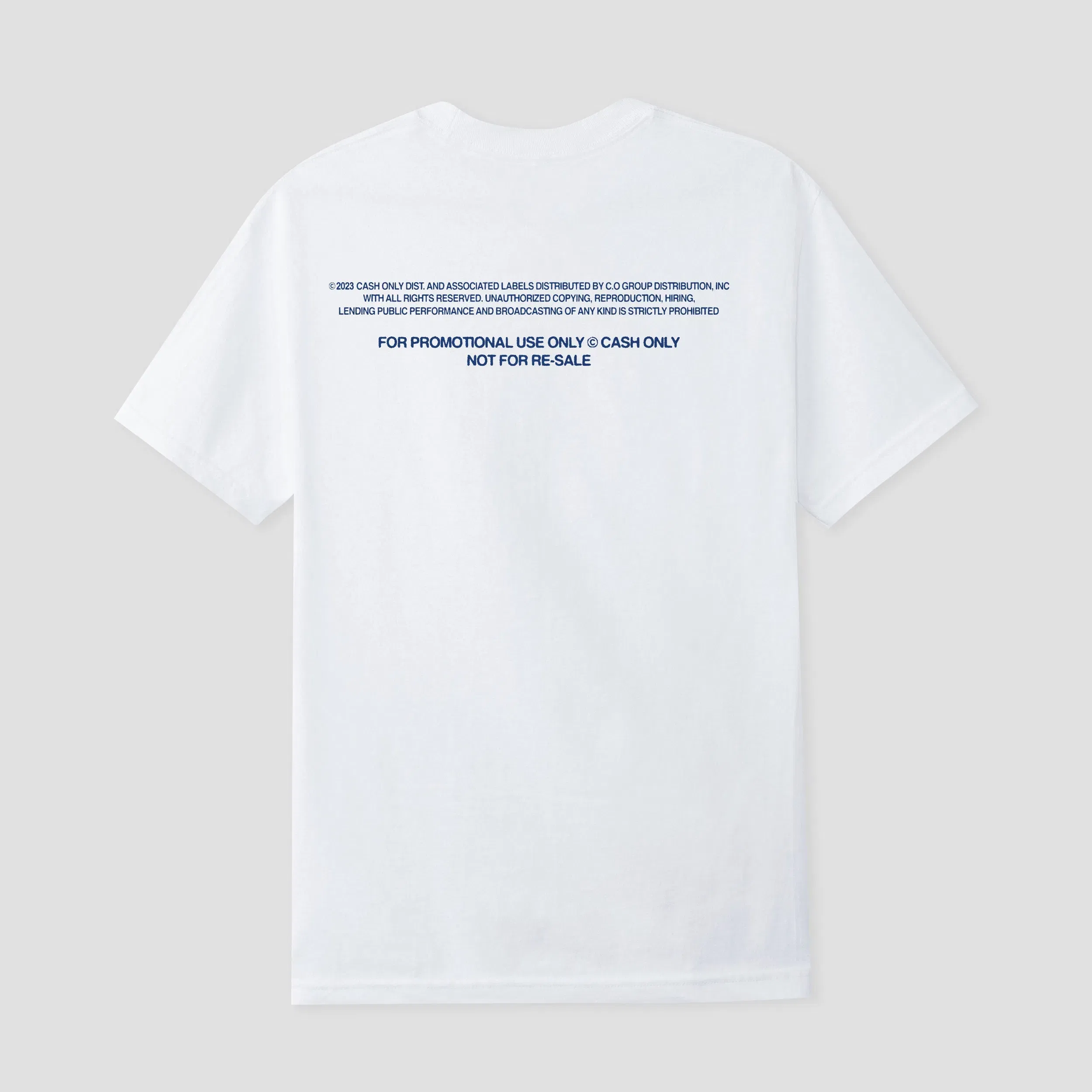 Cash Only Records T-Shirt White