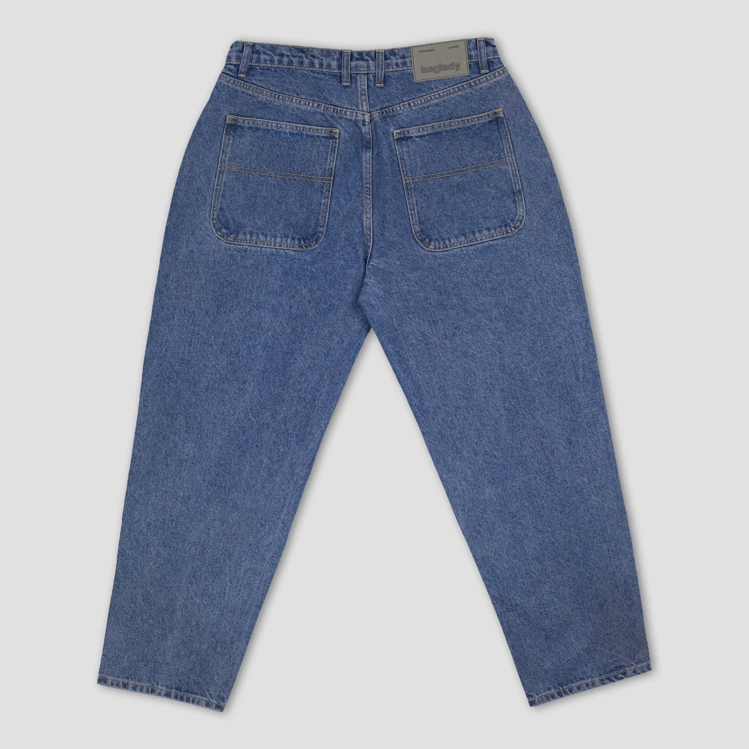 Baglady Denim Pant Indigo Blue