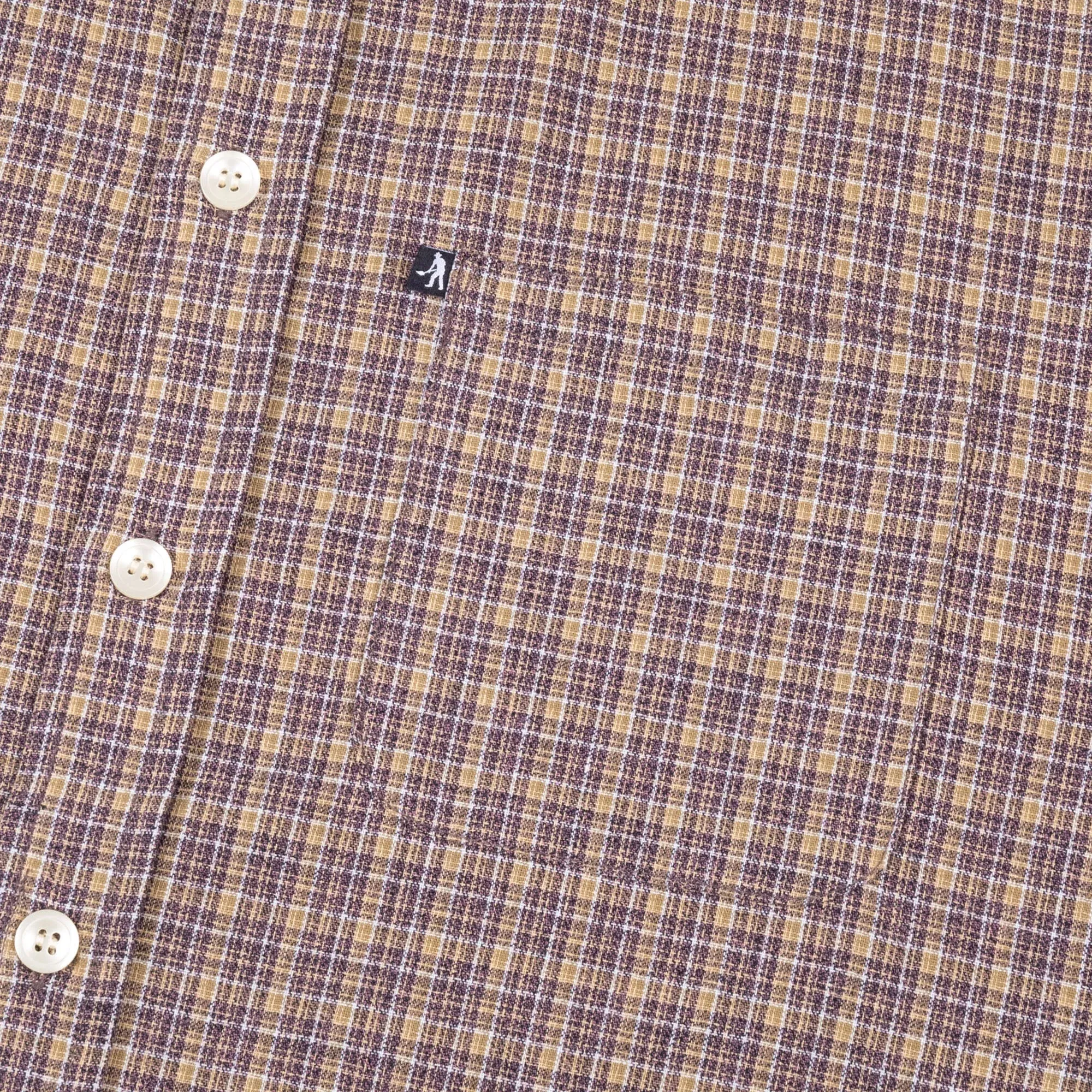 PassPort Workers Check Shirt Shortsleeve Honeycomb