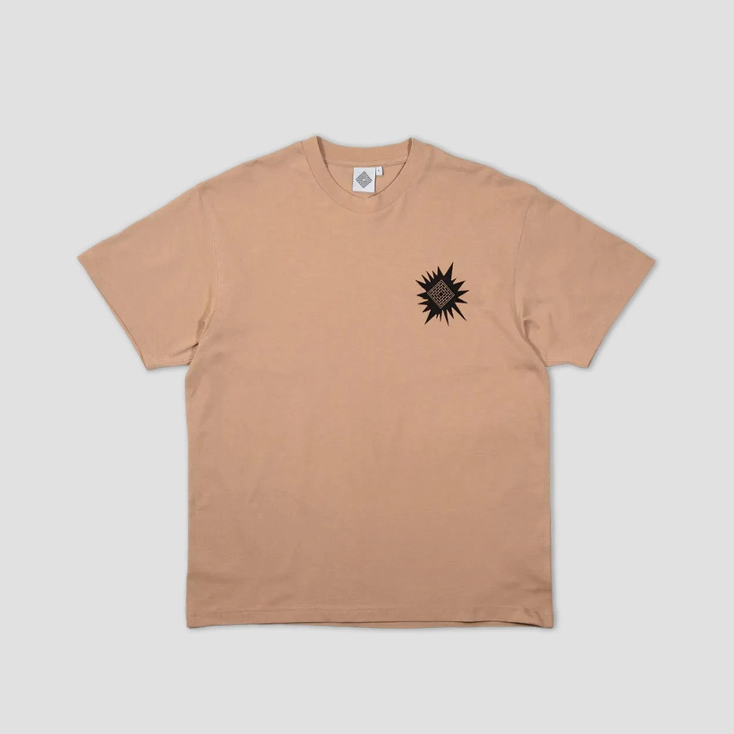 The National Skate Co The National Office Politics T-Shirt Sand