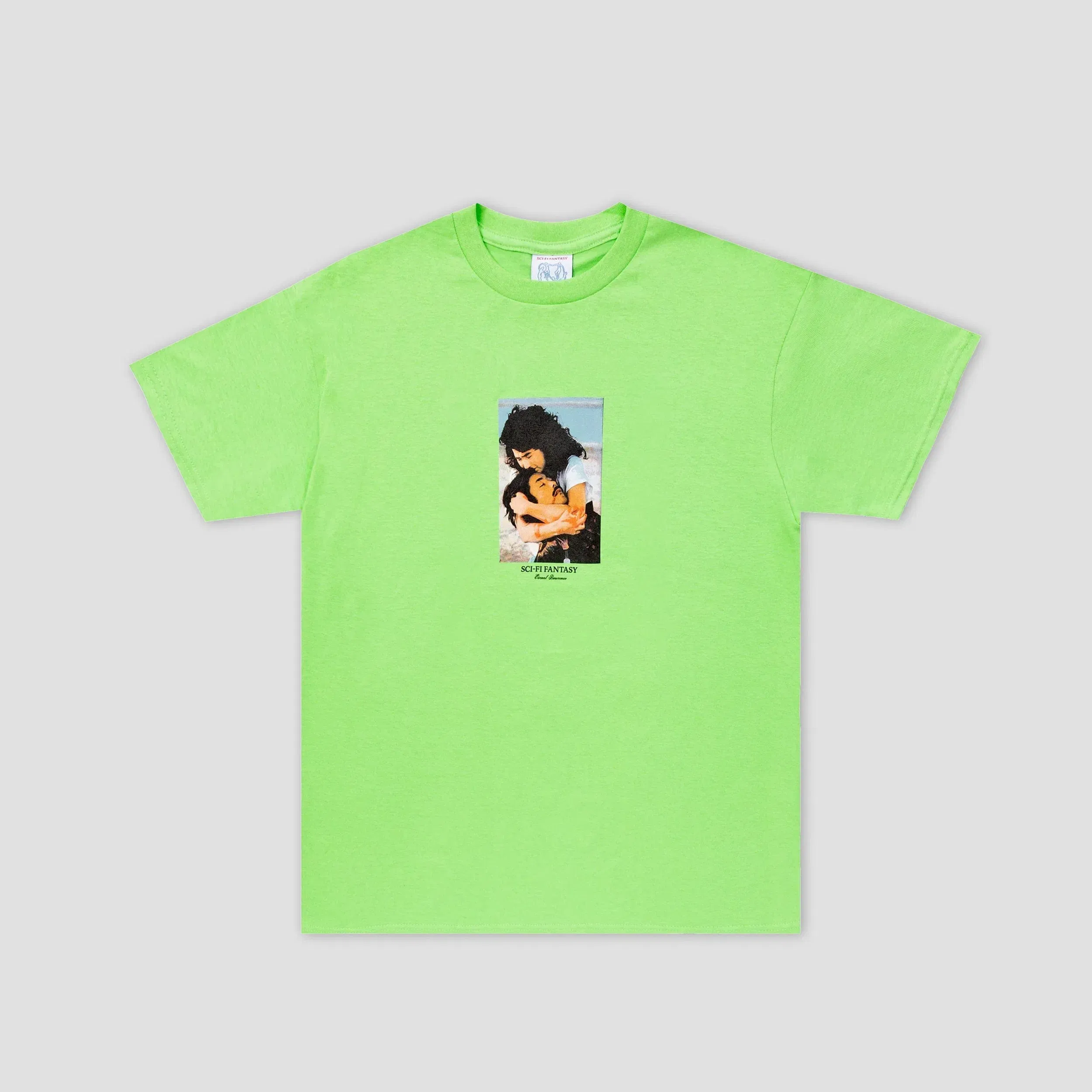 Sci-Fi Fantasy Eternal Recurrence T-Shirt Lime