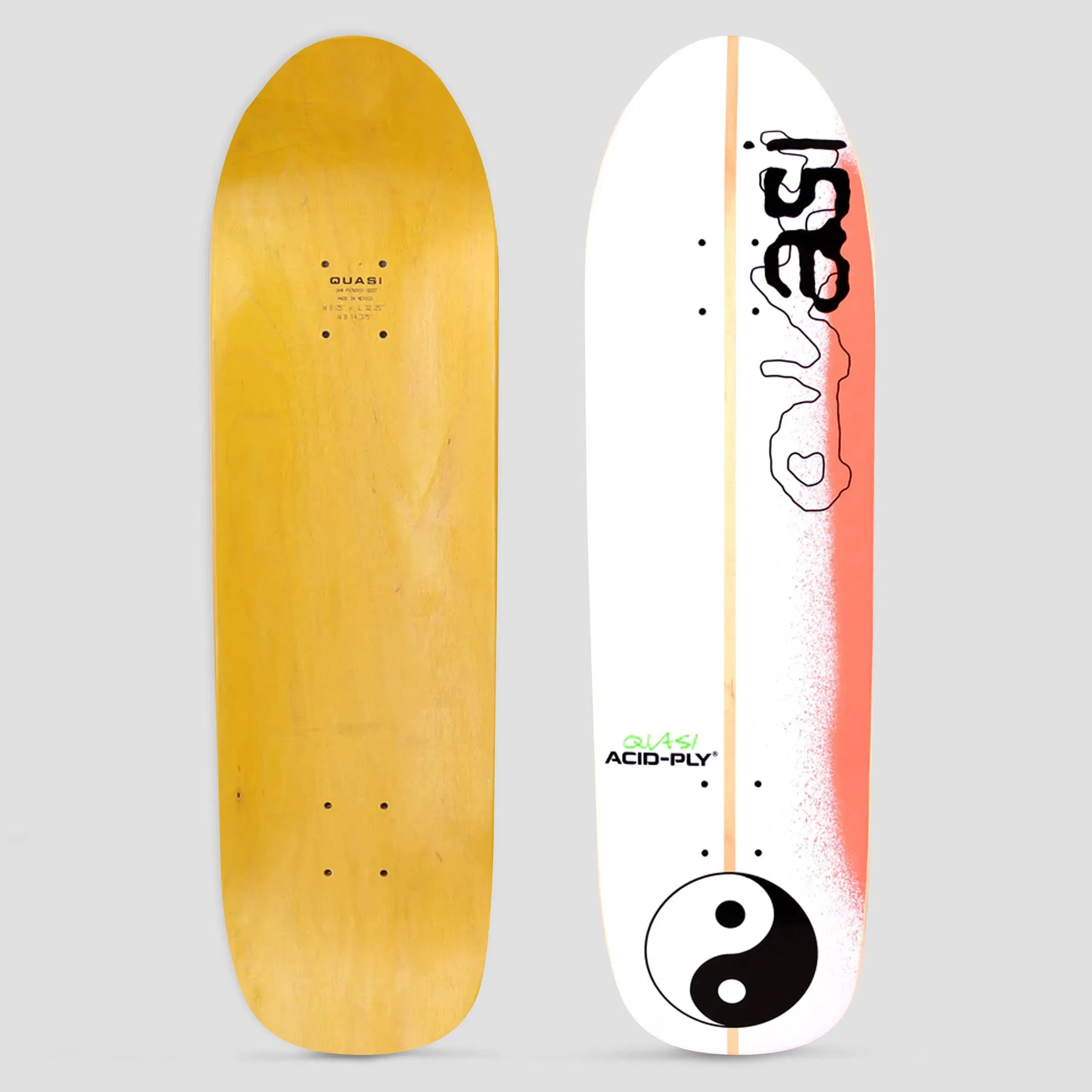 Quasi Skateboards Quasi 9.0 Surfa 2 Skateboard Deck