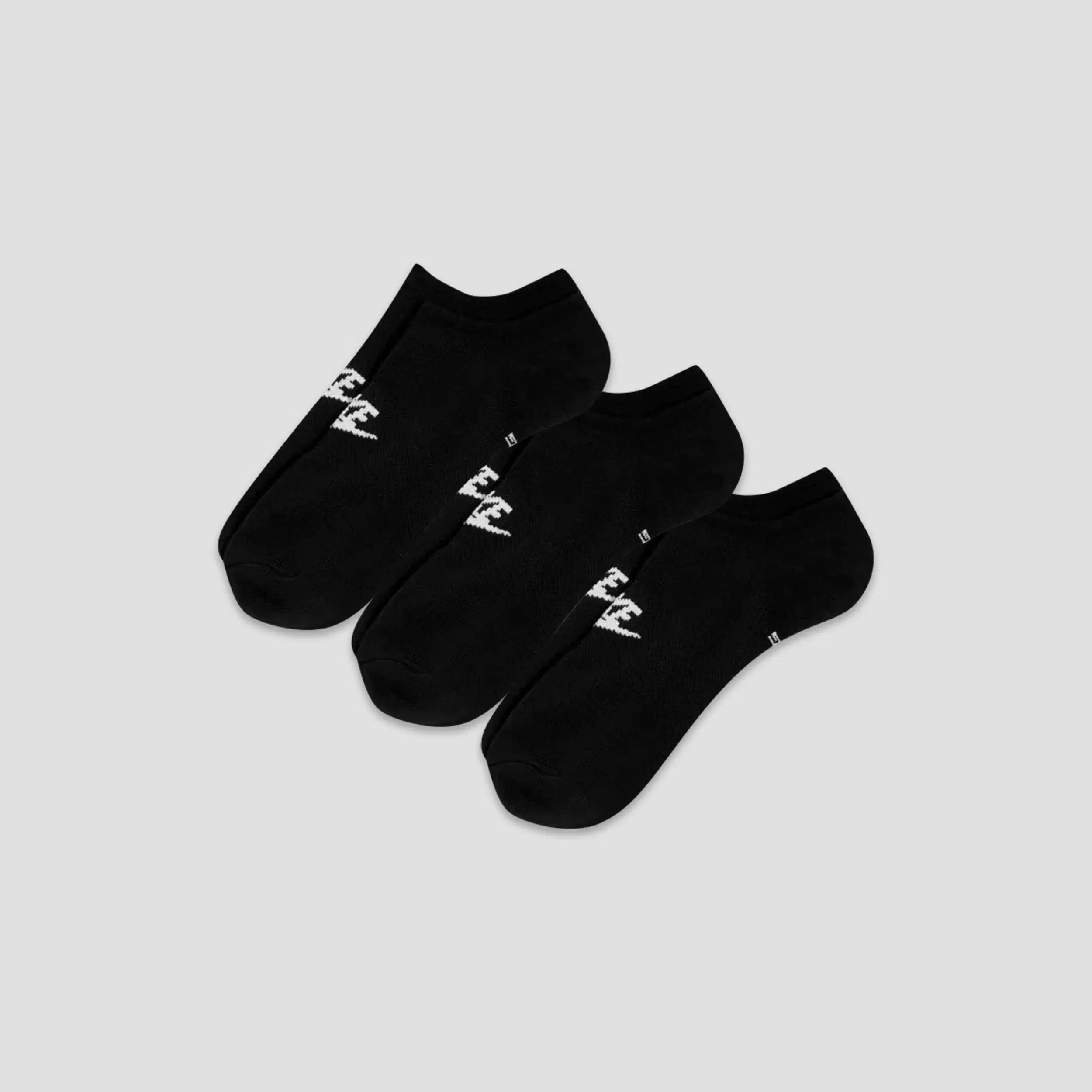 Nike SB Nike Everyday Essential No-Show Socks Black (3 pairs)