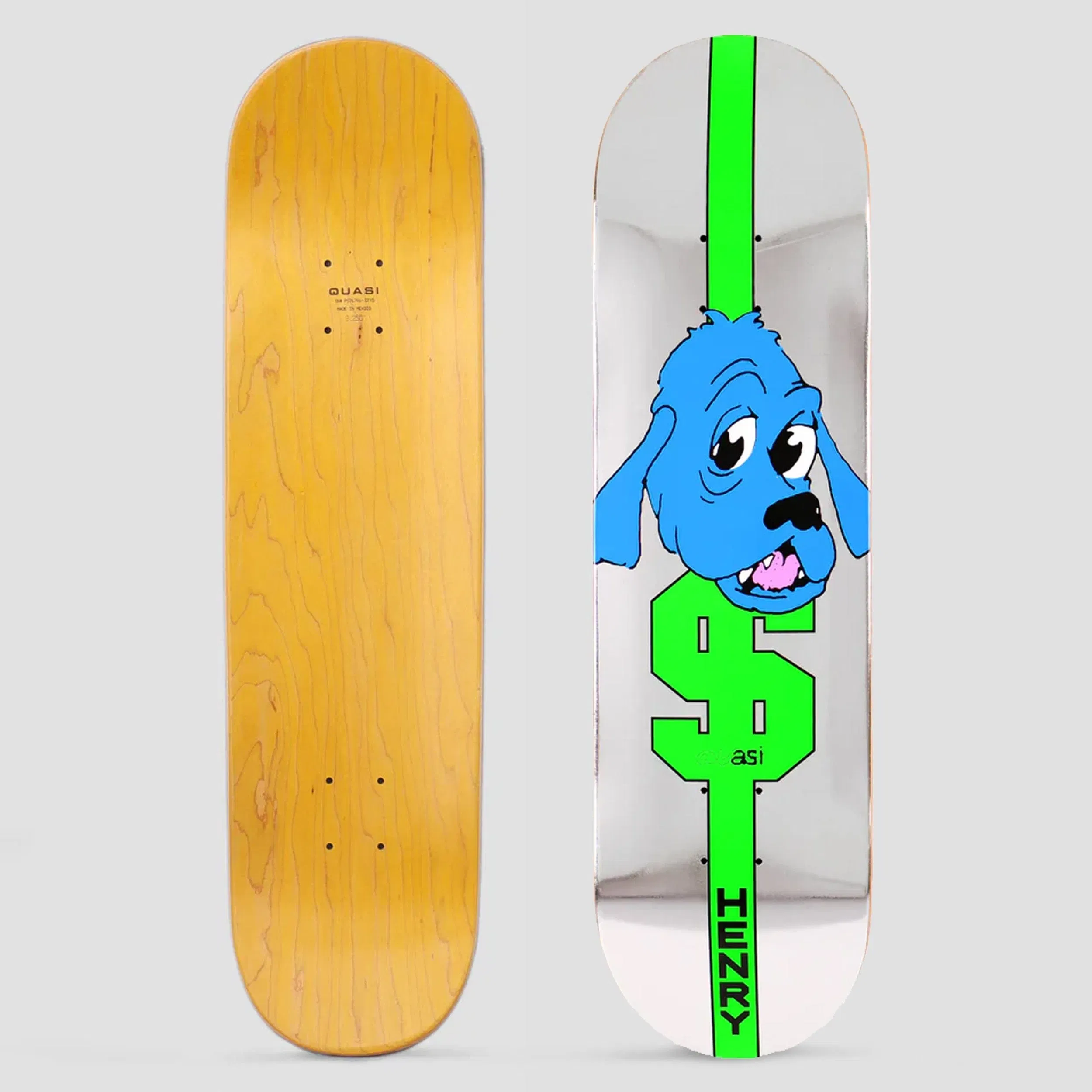 Quasi Skateboards Quasi 8.375 Henry Moneydog Skateboard Deck