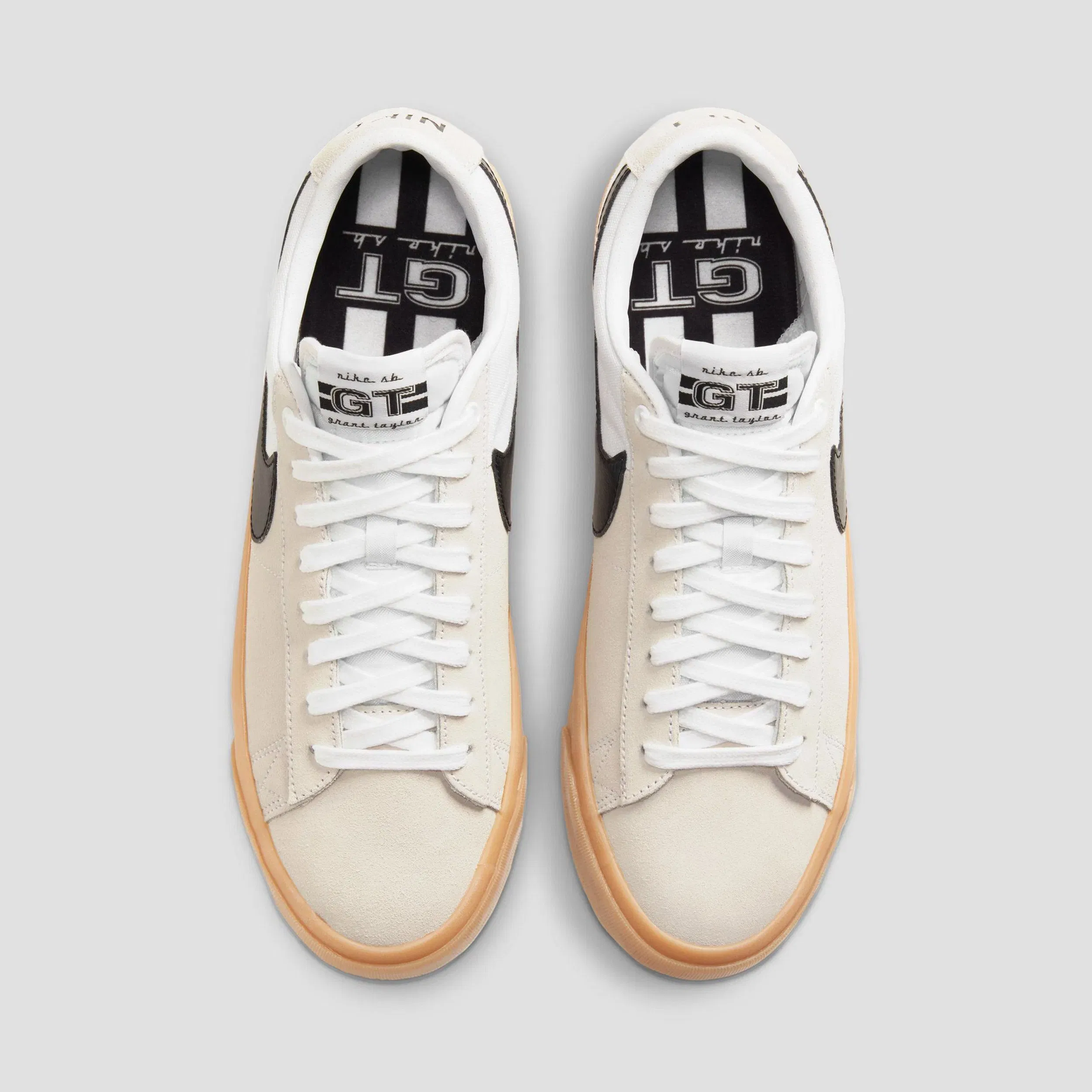 Nike SB Blazer Low Pro GT Shoes White / Black - White - White