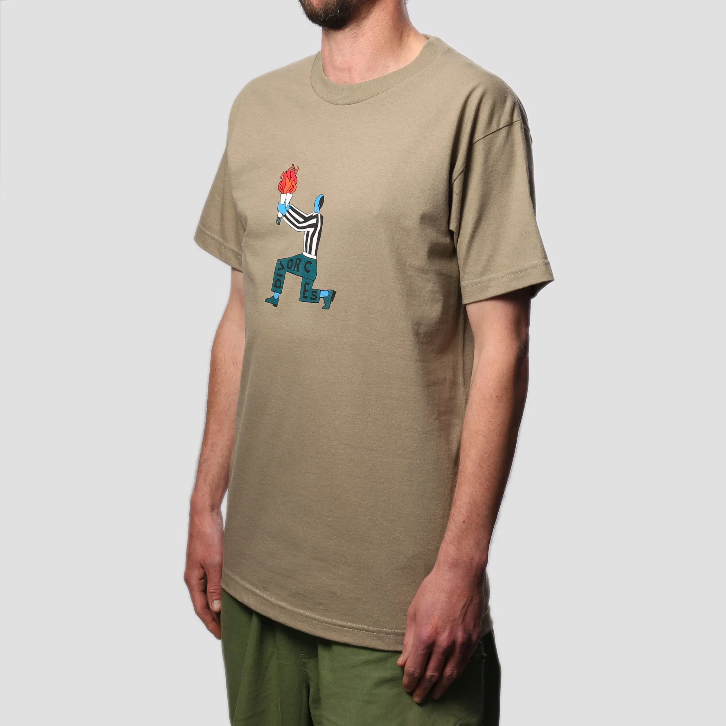 Tired Skateboards Tired Oh Hell No T-Shirt Sage