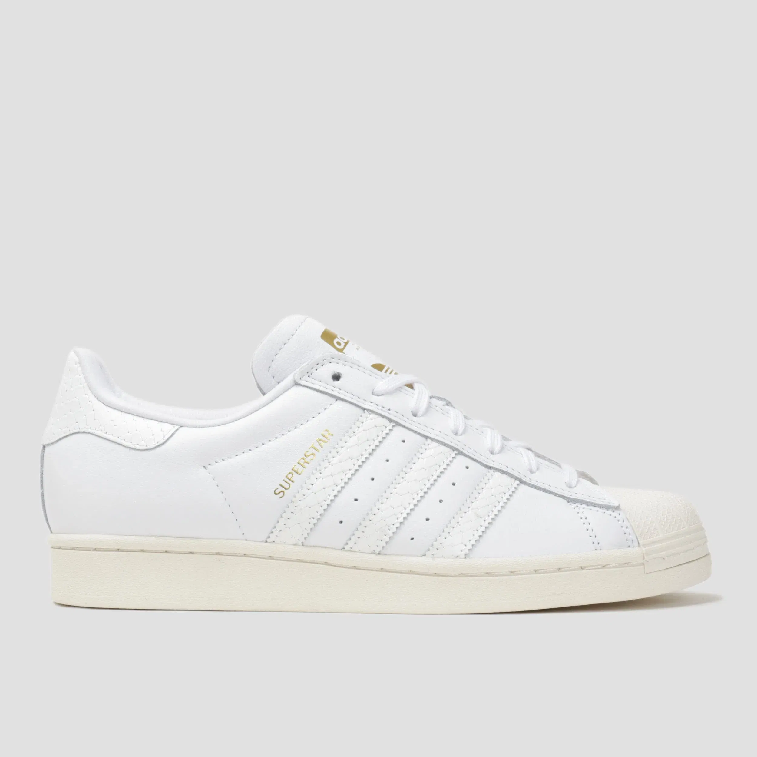 adidas Superstar Adv Skate Shoes Footwear White / Footwear White / Gold Metallic