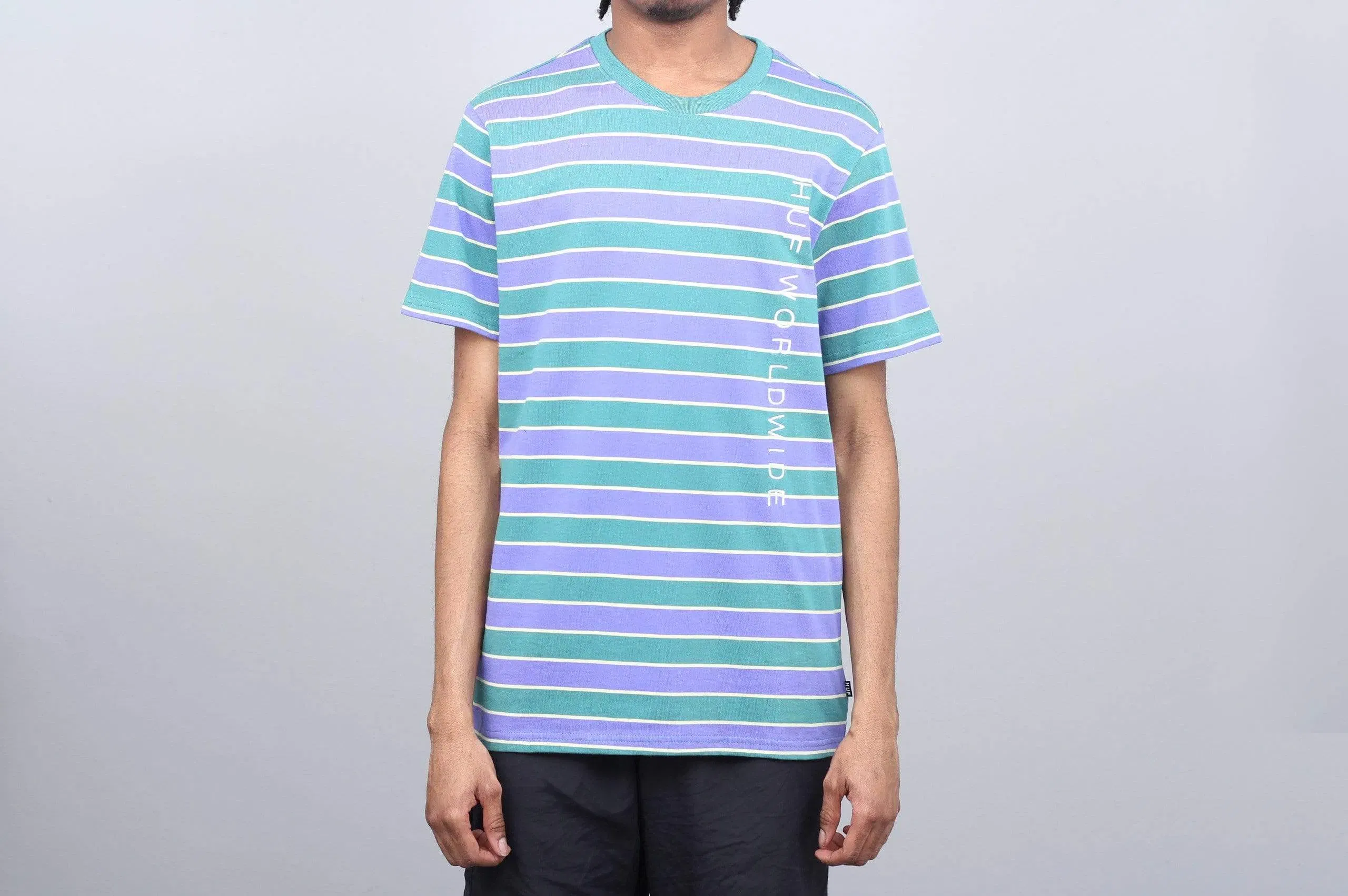 HUF Lexington Knit T-Shirt Blue Iris