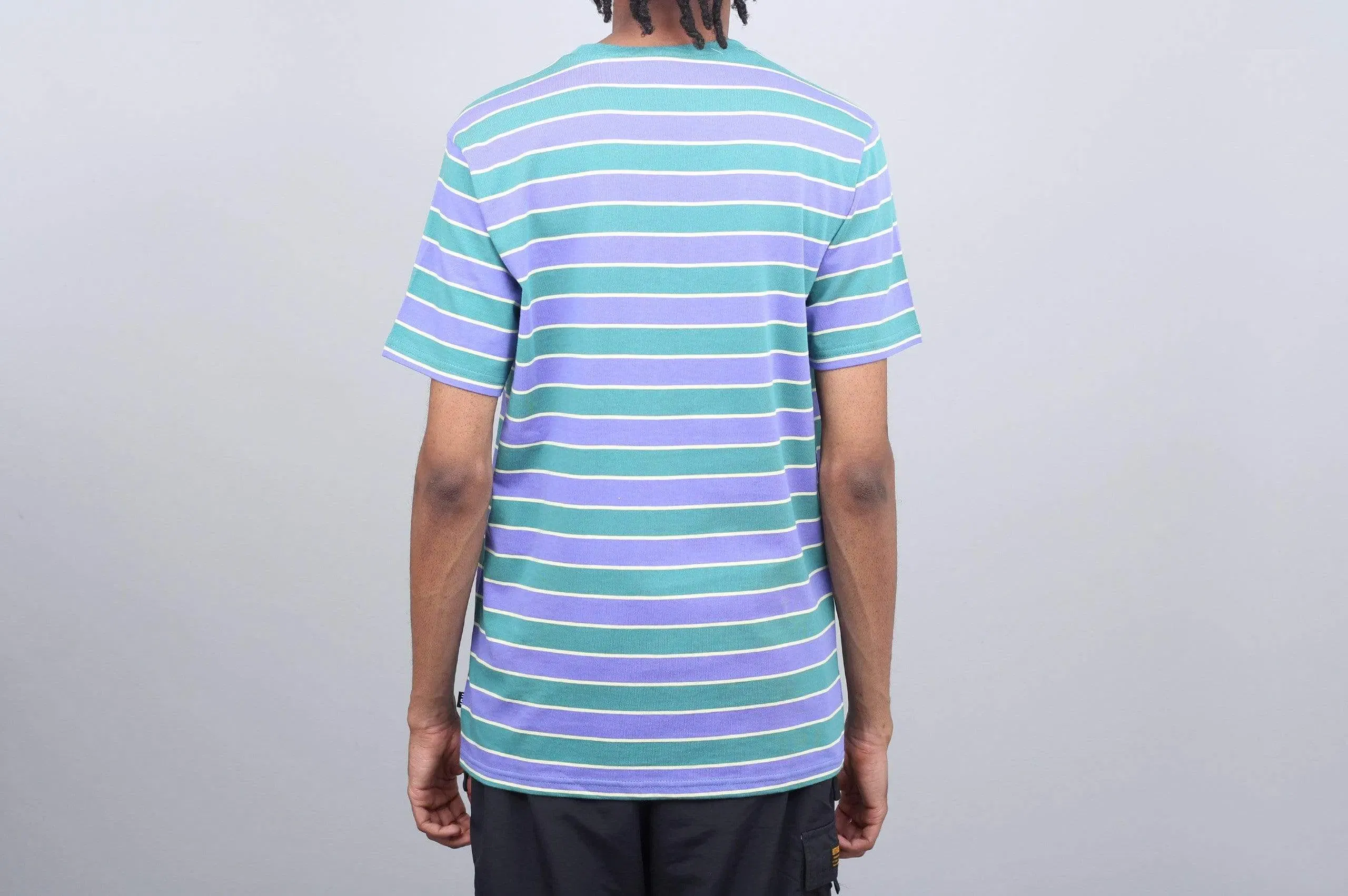 HUF Lexington Knit T-Shirt Blue Iris