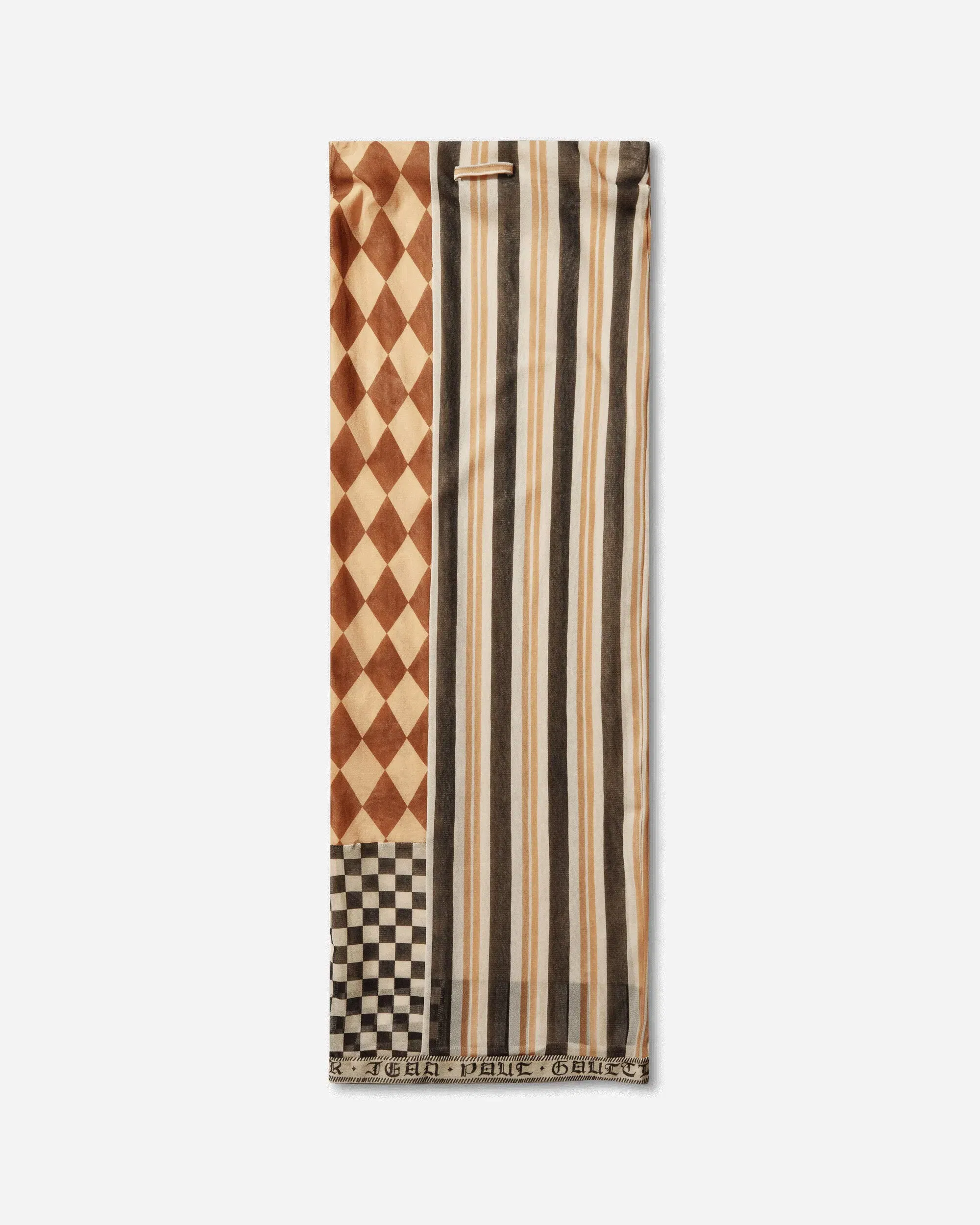 Jean Paul Gaultier Women's Long Patchwork Skirt Multicolor