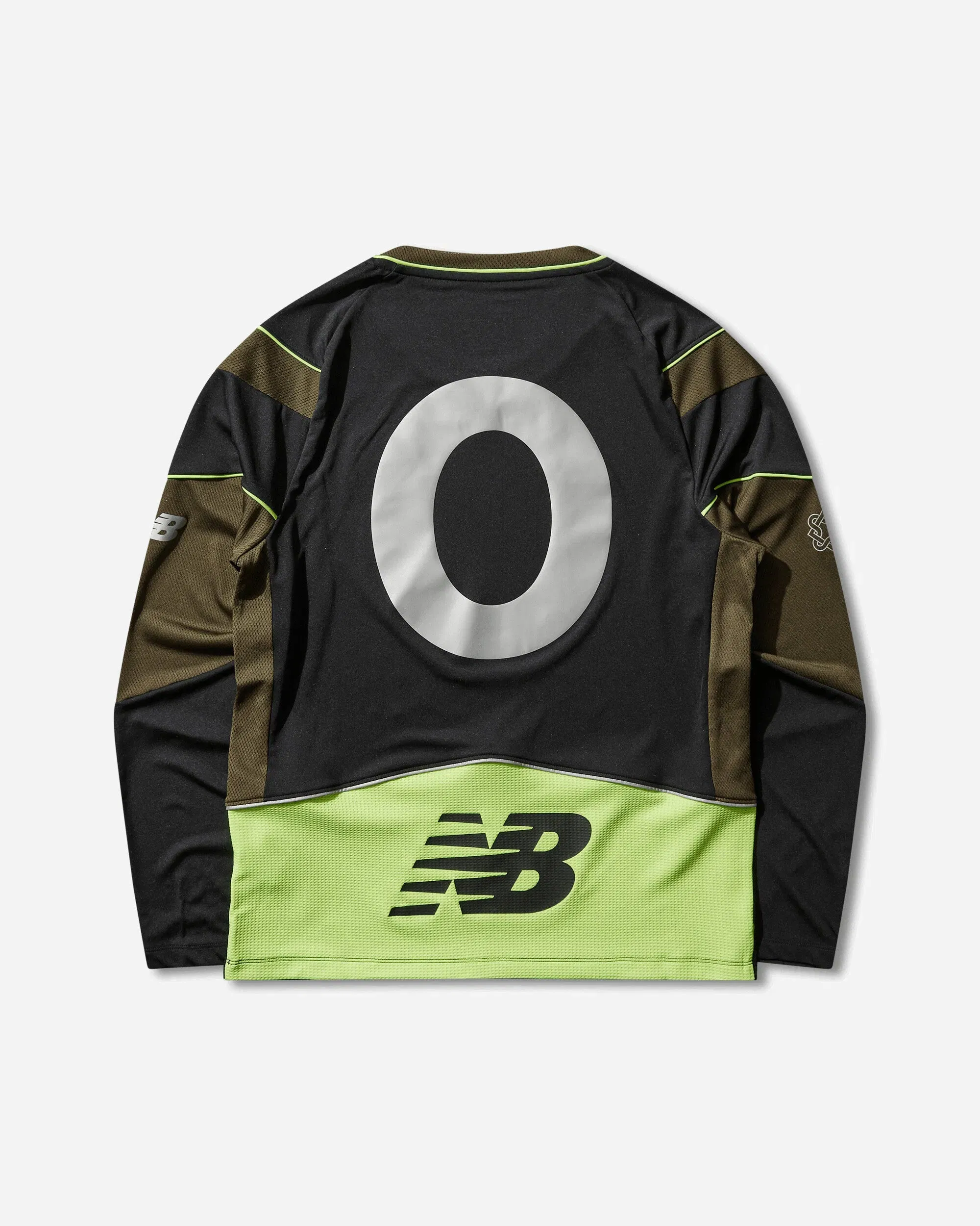 New Balance Men's Lack of Guidance Longsleeve Jersey Black / Woodland