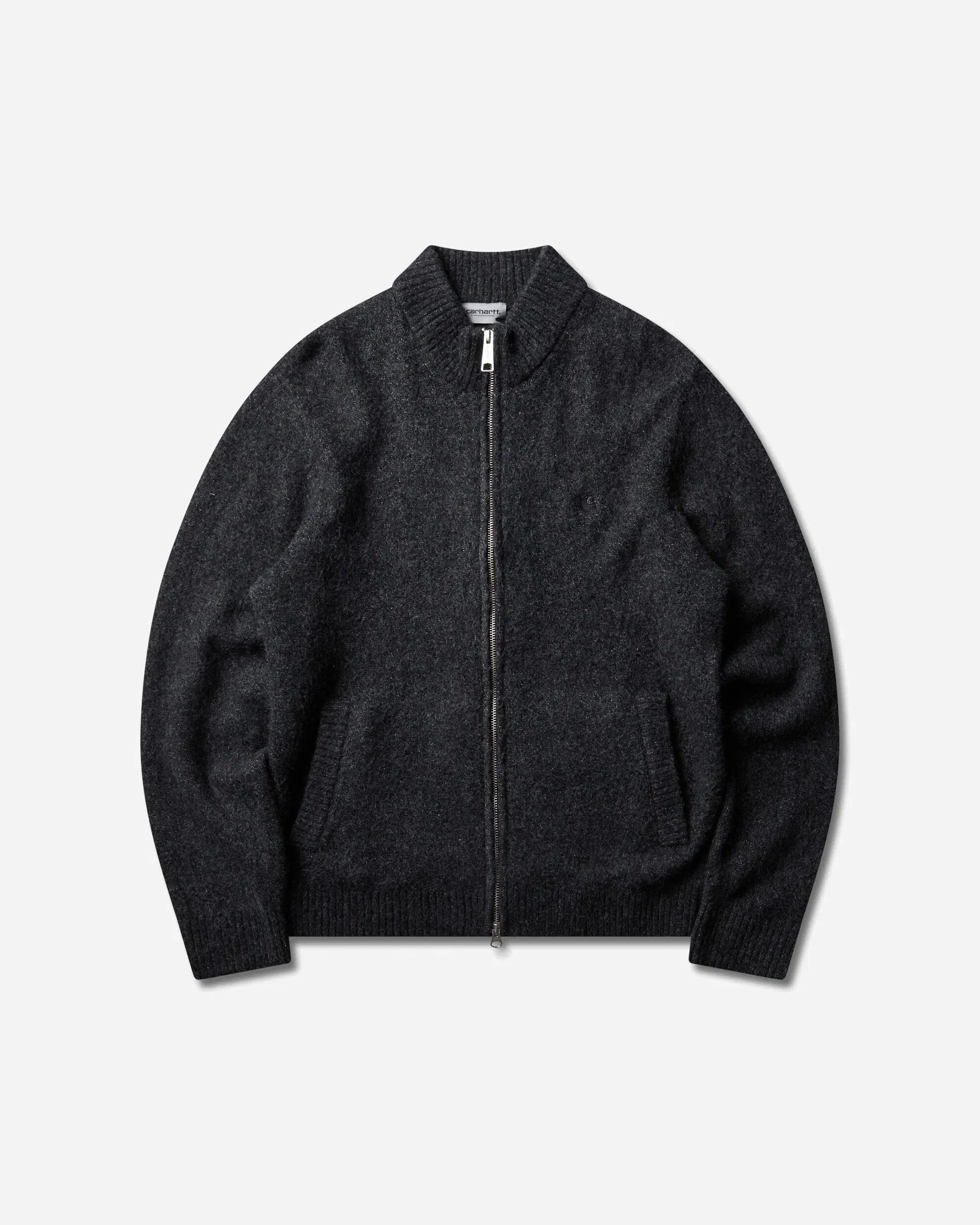 Carhartt WIP Men's Curtis Sweater Jacket Tangled Black