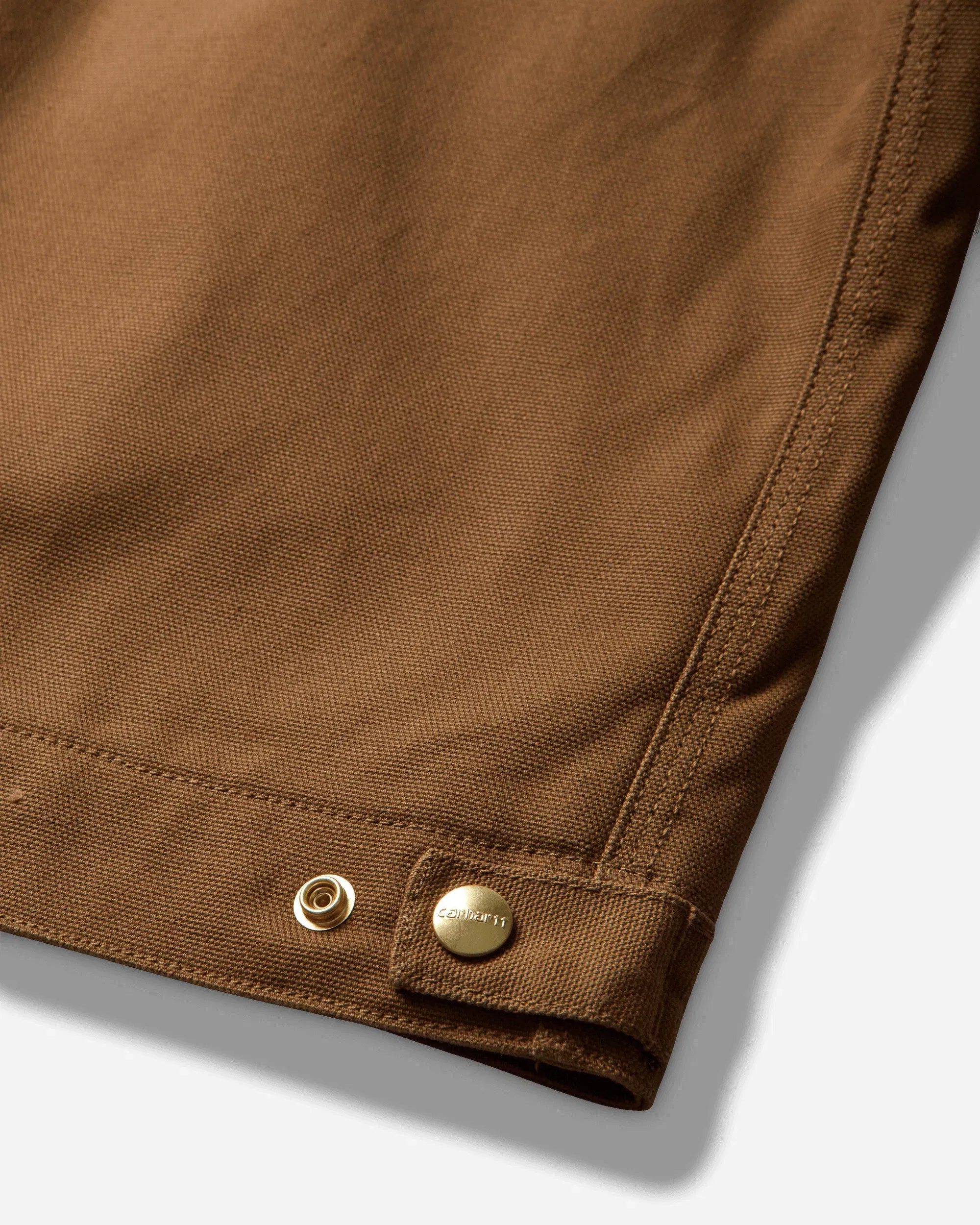 Carhartt WIP Men's Detroit Jacket (Winter) Hamilton Brown / Tobacco (Rigid)