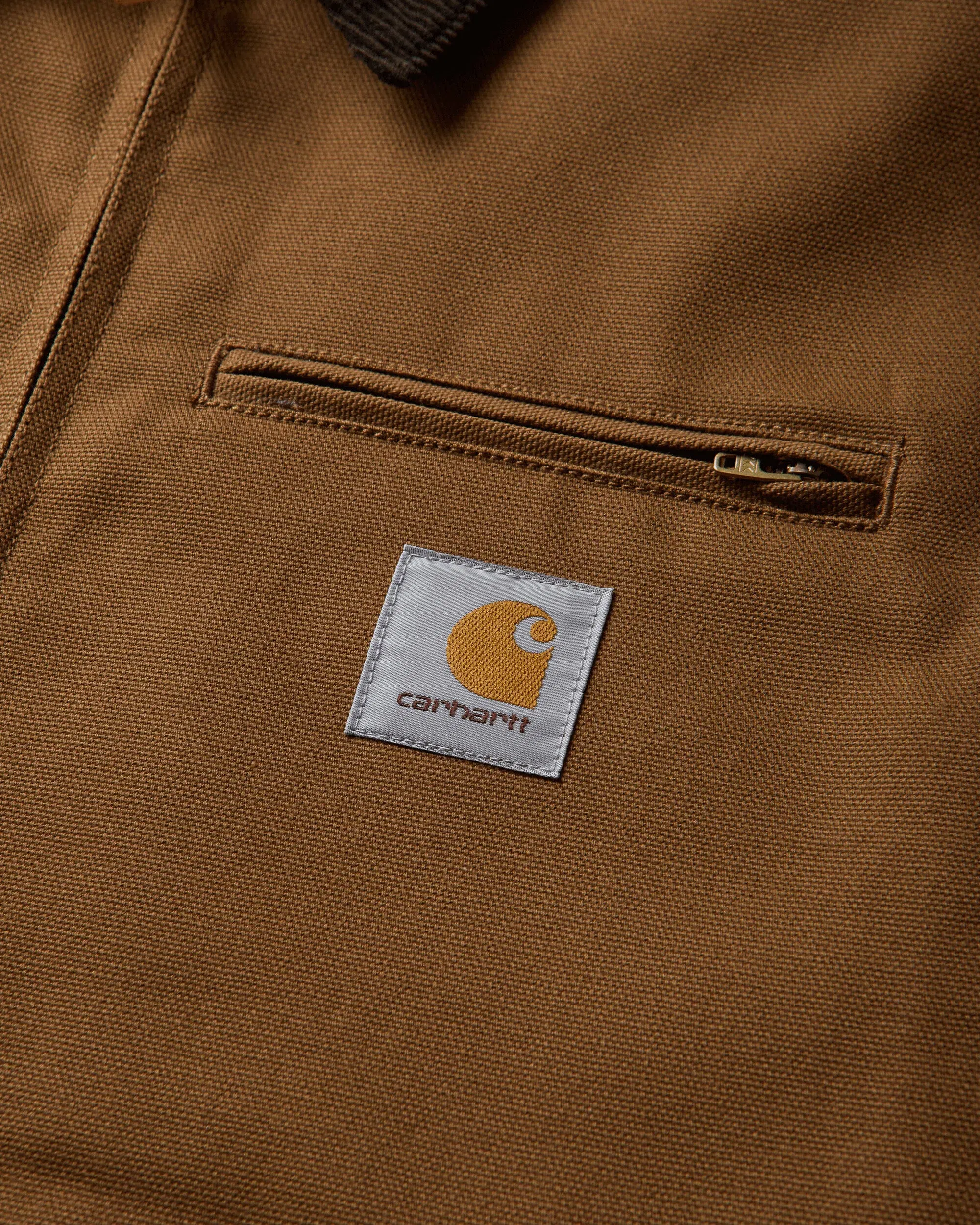 Carhartt WIP Men's Detroit Jacket (Winter) Hamilton Brown / Tobacco (Rigid)