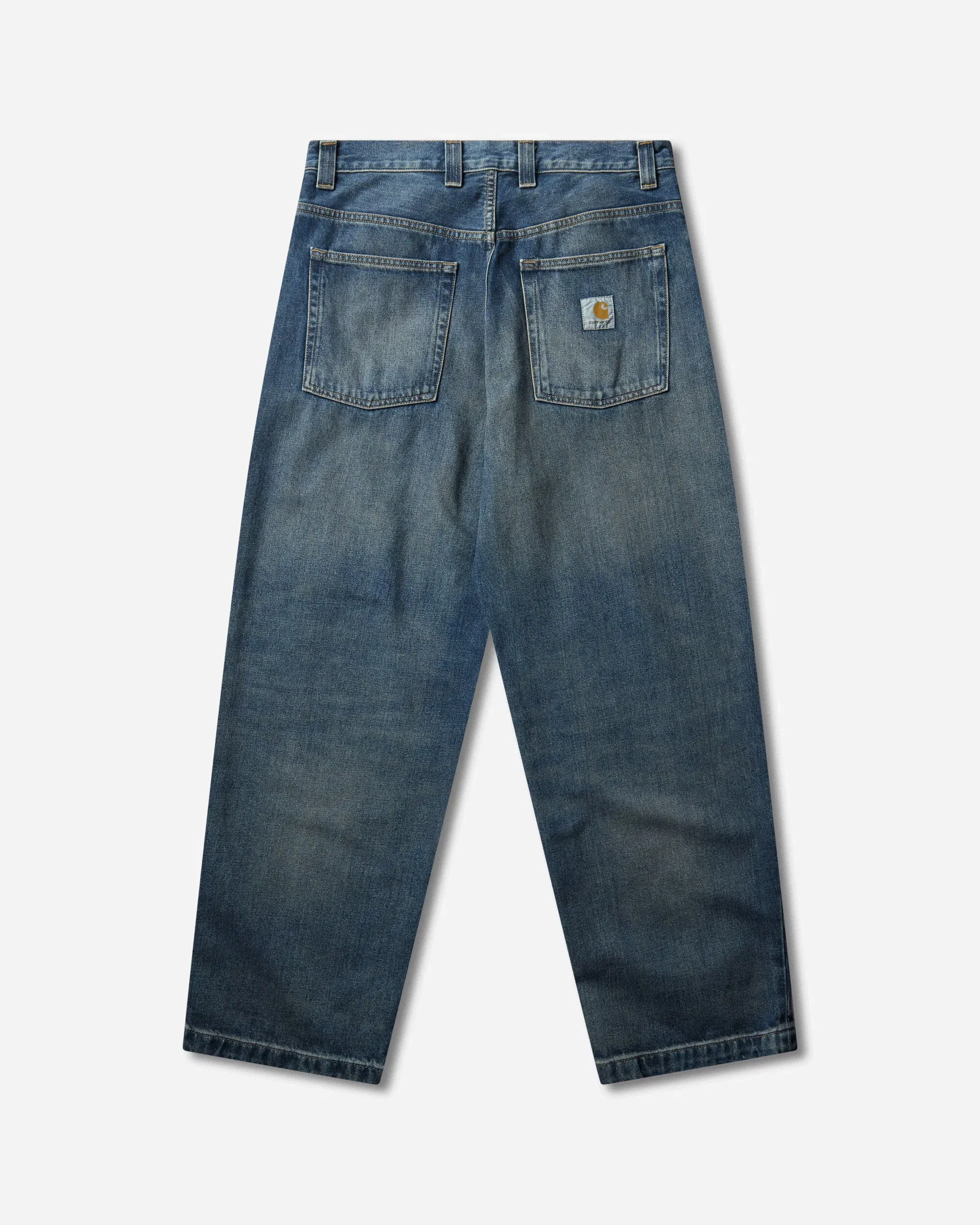 Carhartt WIP Men's Brandon Pants Blue (Worn Washed)