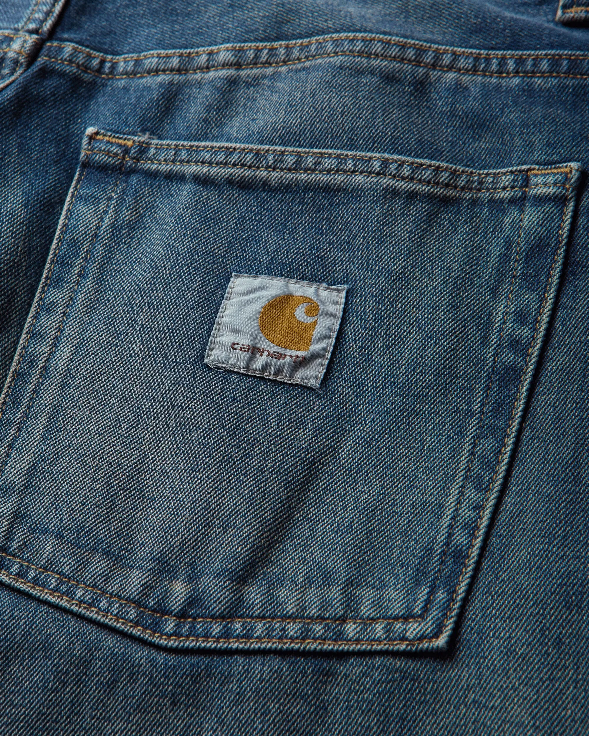 Carhartt WIP Men's Brandon Pants Blue (Worn Washed)