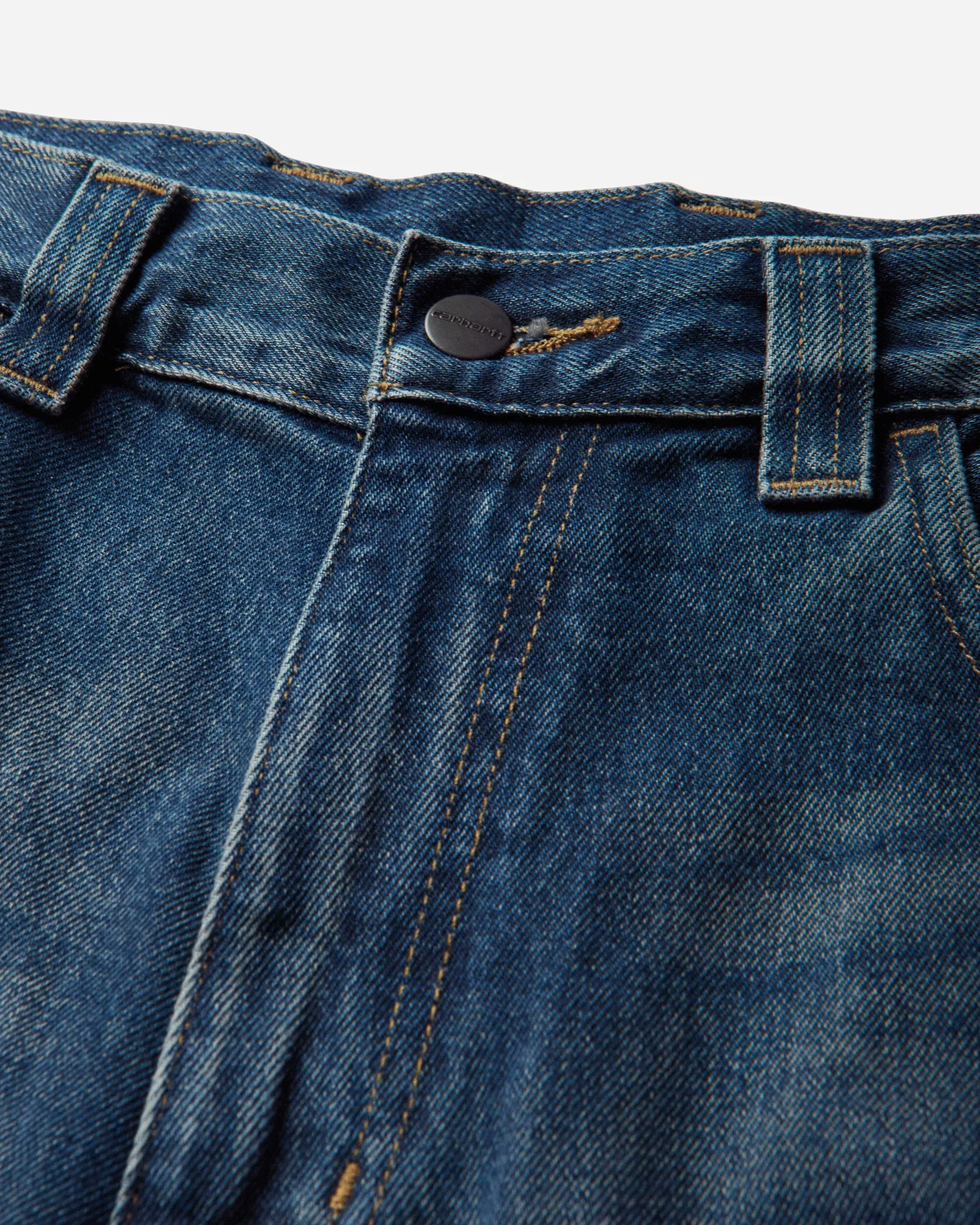 Carhartt WIP Men's Brandon Pants Blue (Worn Washed)