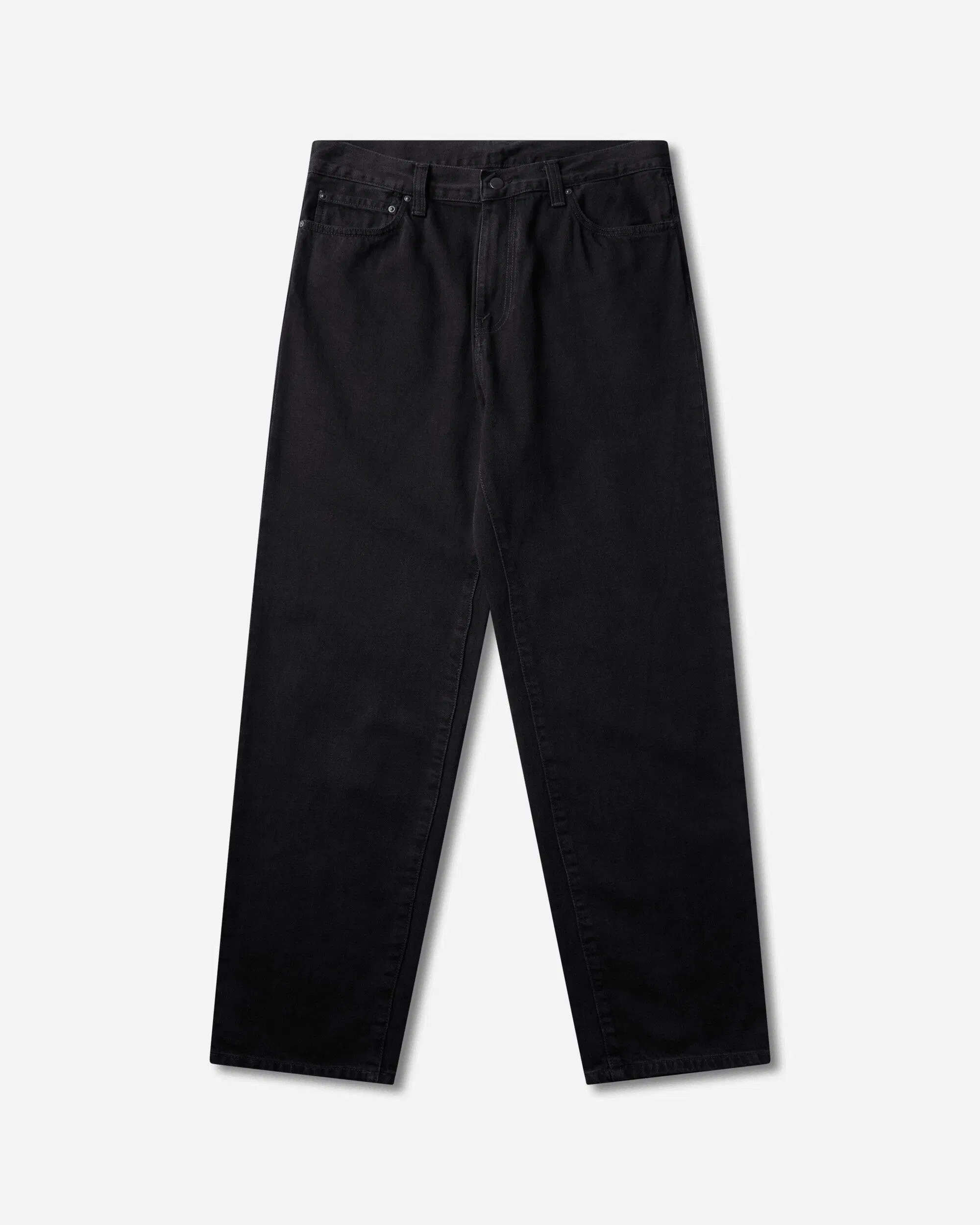 Carhartt WIP Men's Aaron Pants Black (Rinsed)