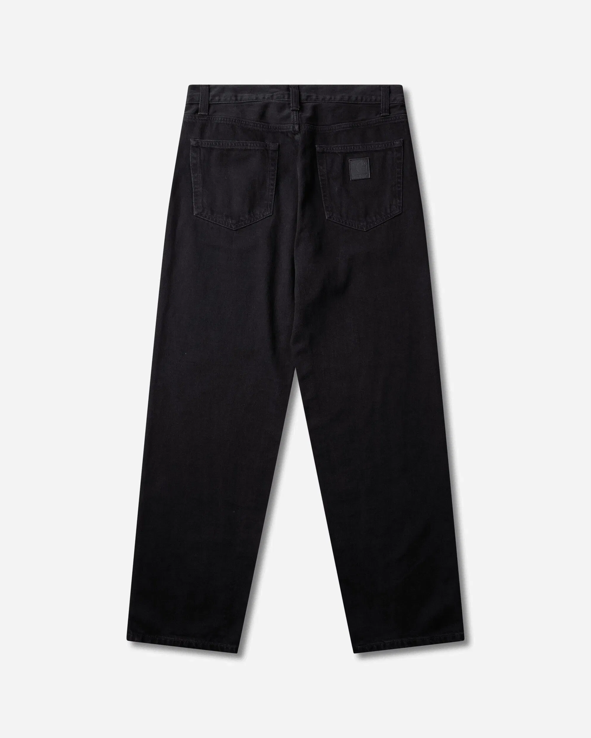 Carhartt WIP Men's Aaron Pants Black (Rinsed)