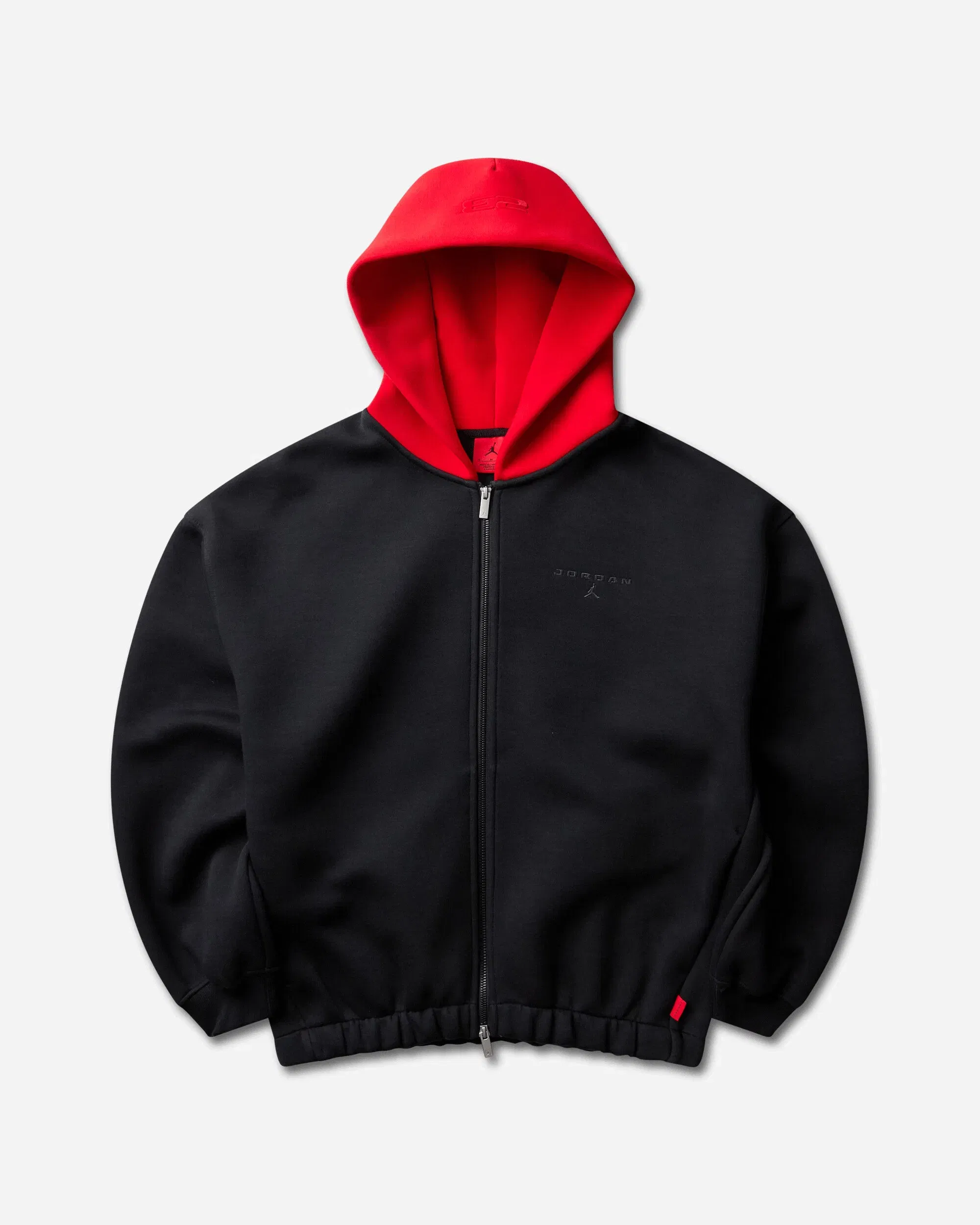 Air Jordan Men's Flight Hoodie Black / University Red