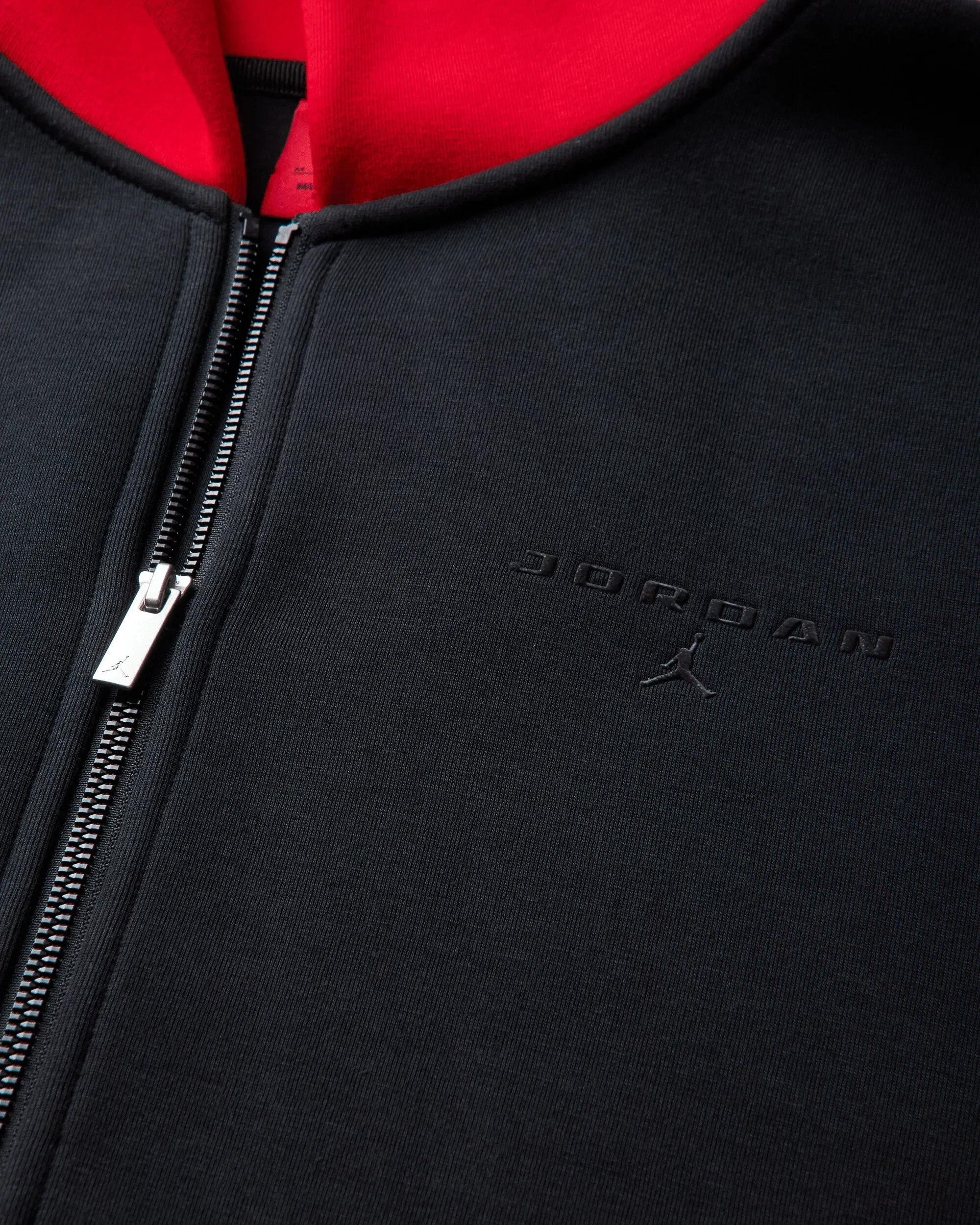 Air Jordan Men's Flight Hoodie Black / University Red