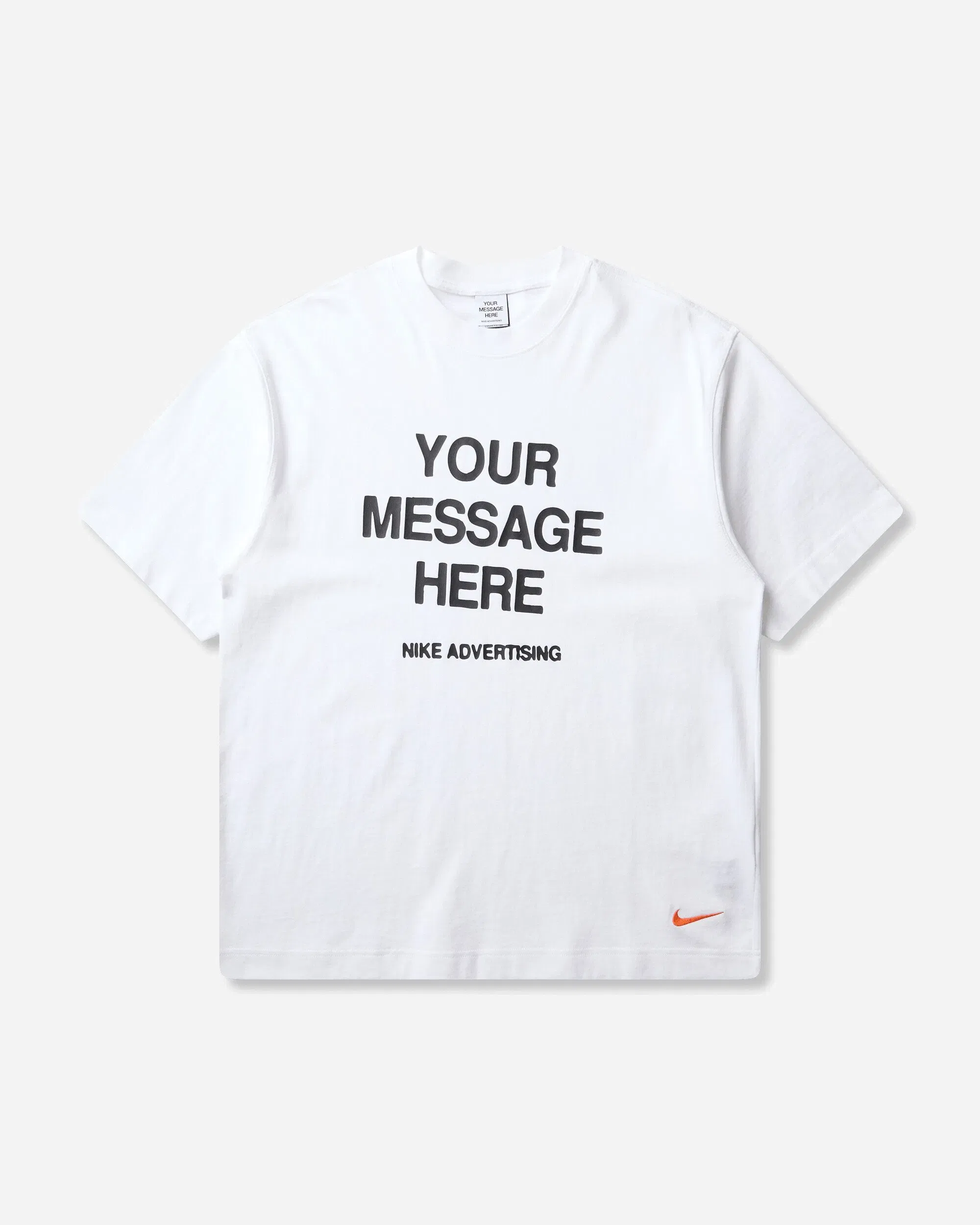 Nike Men's Your Message Here T-Shirt White