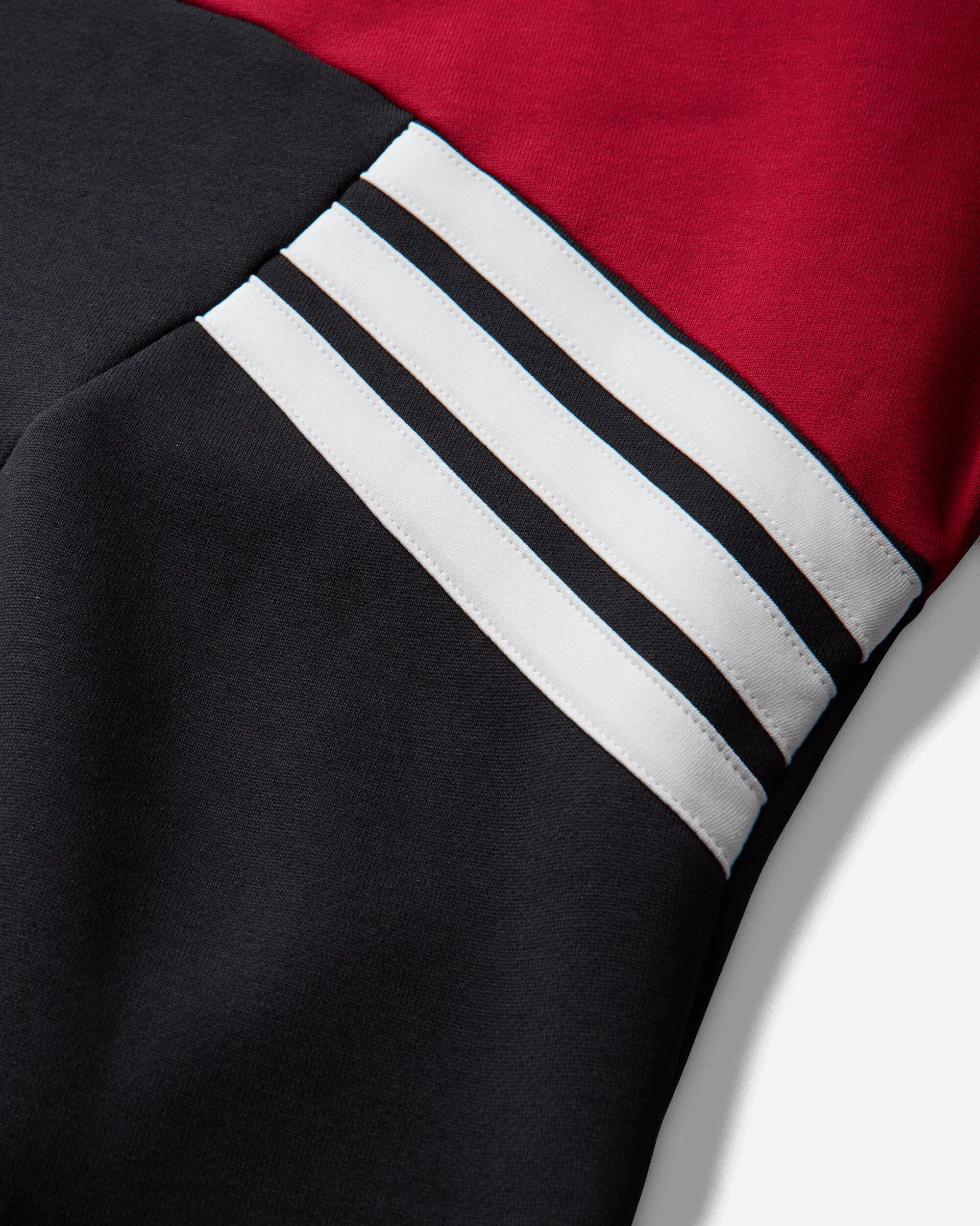 adidas Men's Munich 93 Crewneck Sweatshirt Black / Team Victory Red