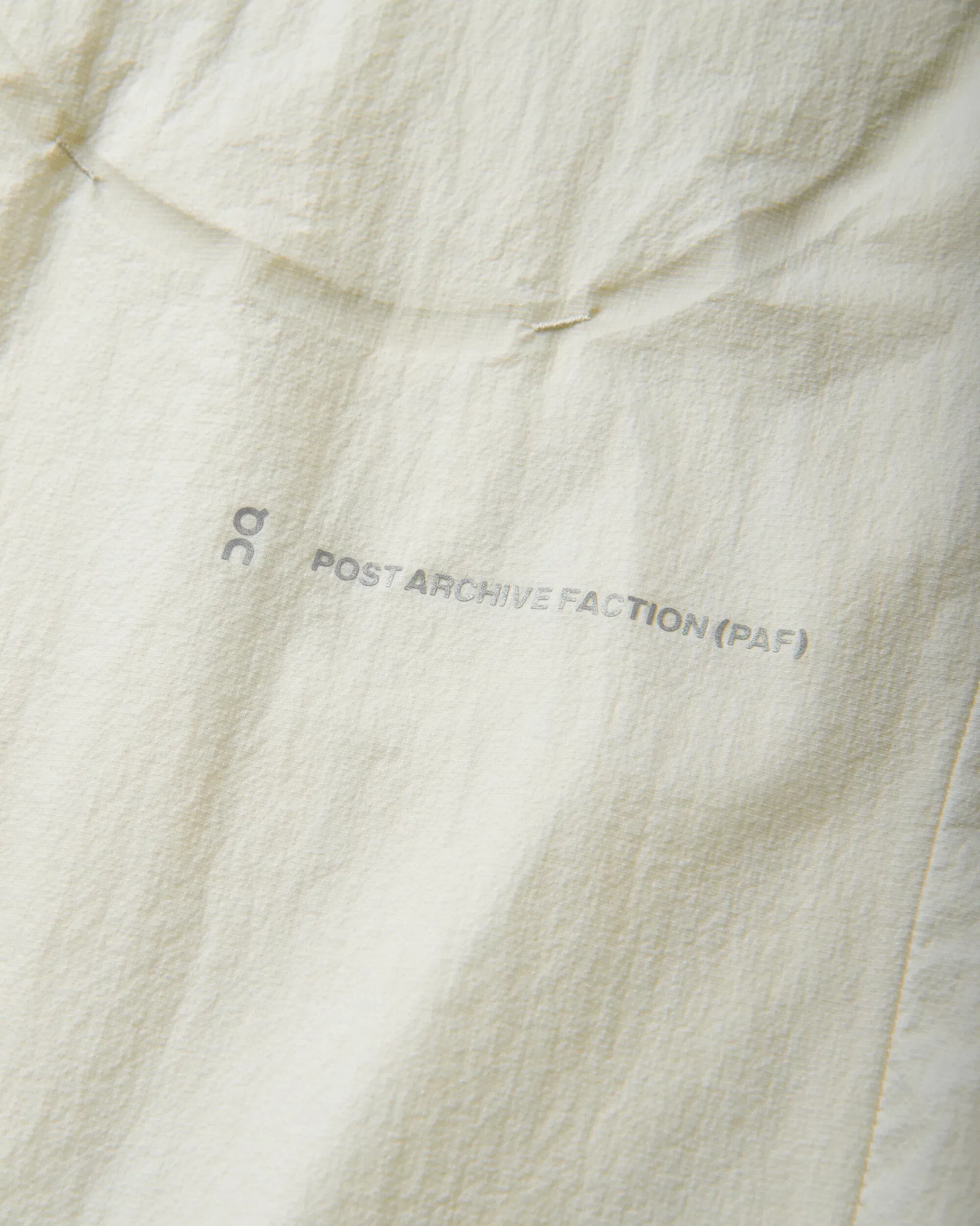 On Running POST ARCHIVE FACTION (PAF) Zero Jacket Ice
