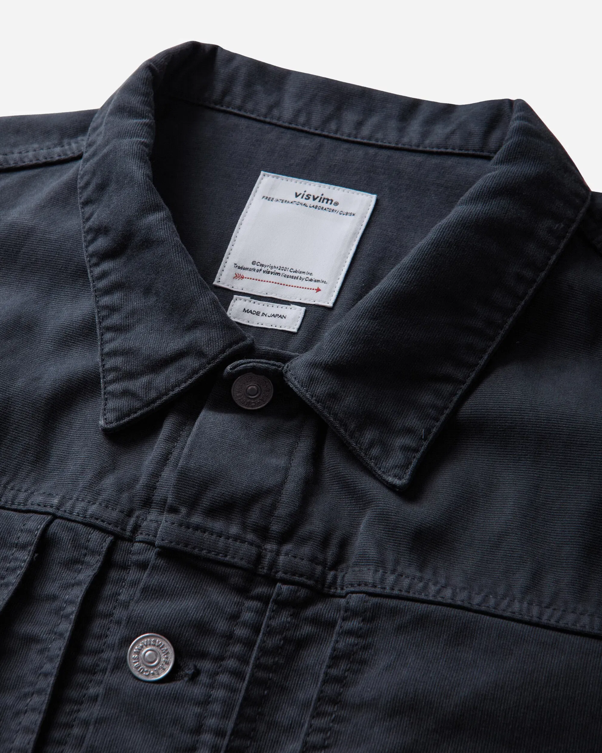 visvim Men's Chore Jacket G.Cords Navy