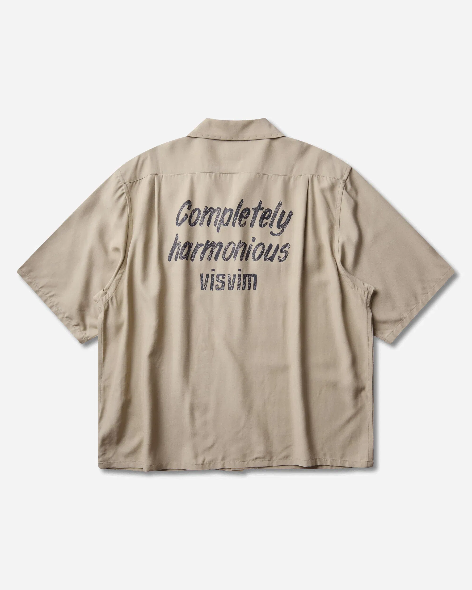 visvim Men's Keesey Shortsleeve Shirt Ivory