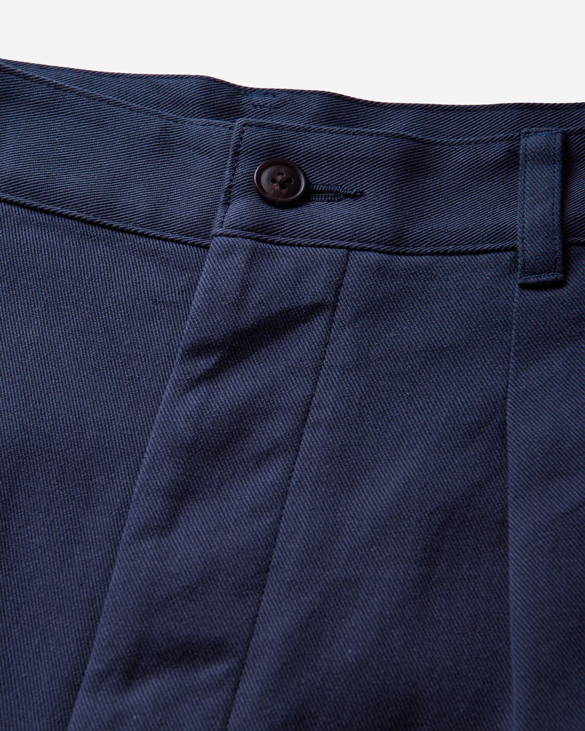 visvim Men's Bearn Chino Shorts Navy