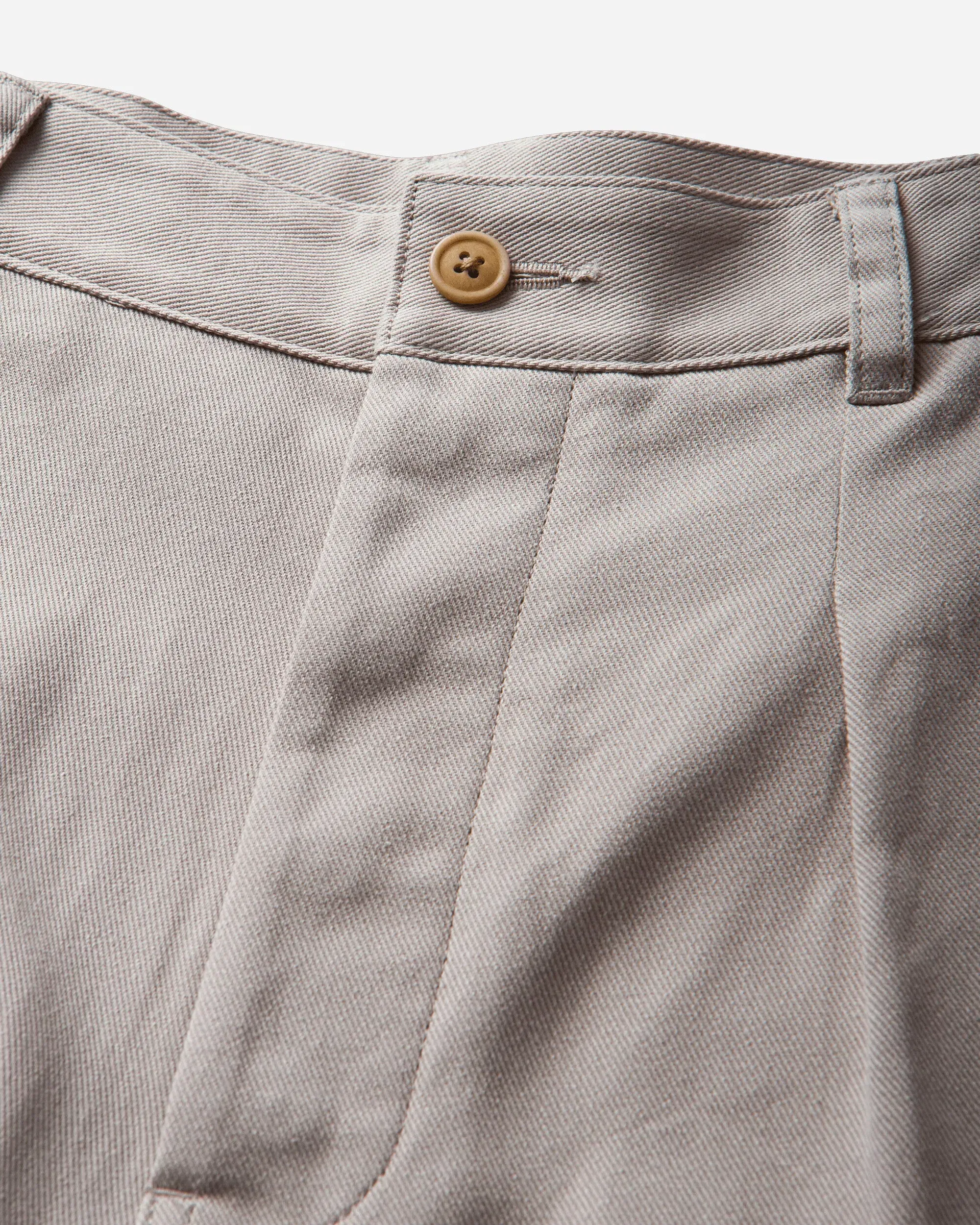 visvim Men's Bearn Chino Shorts Ivory
