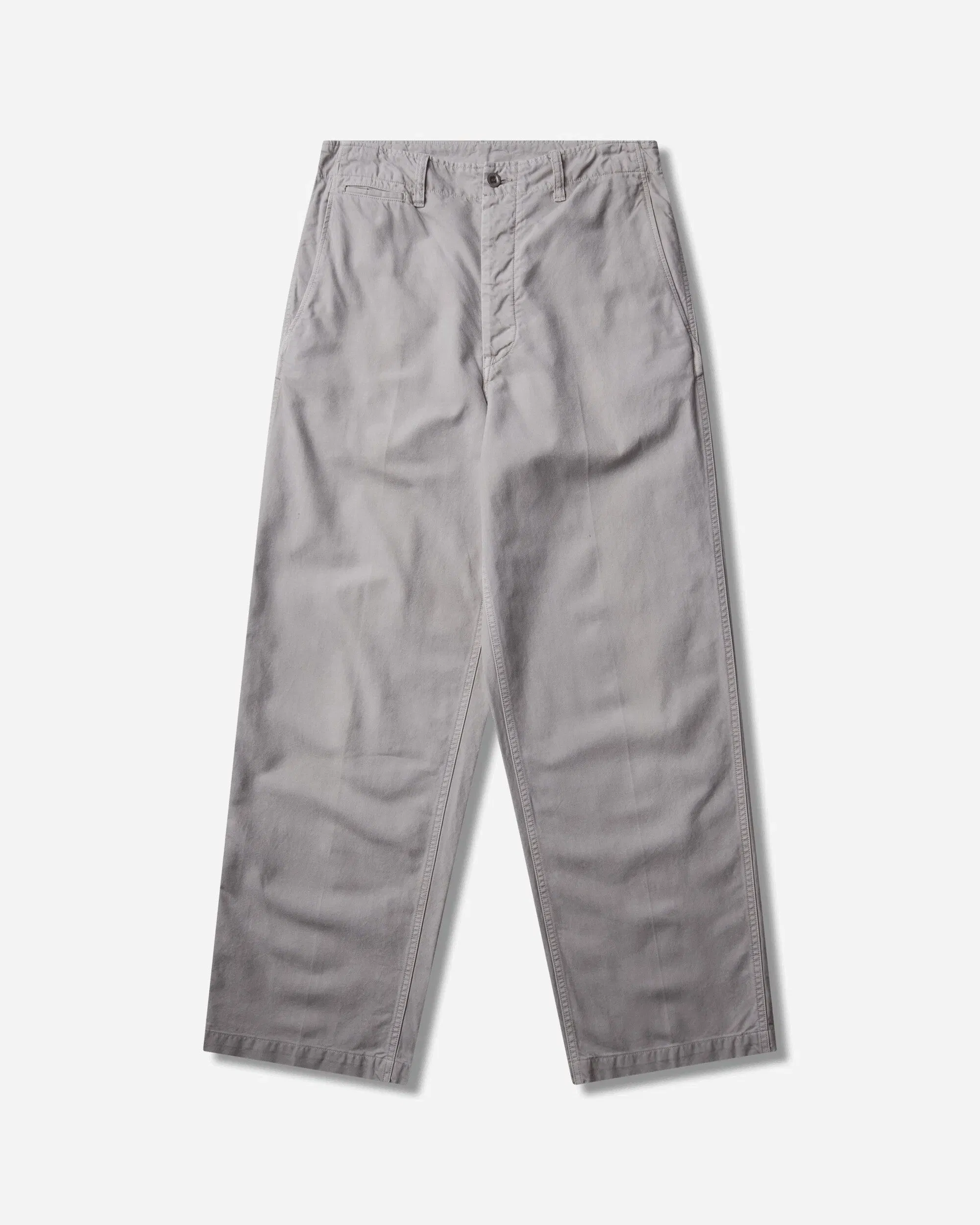 visvim Men's Broader Chino DMGD Grey