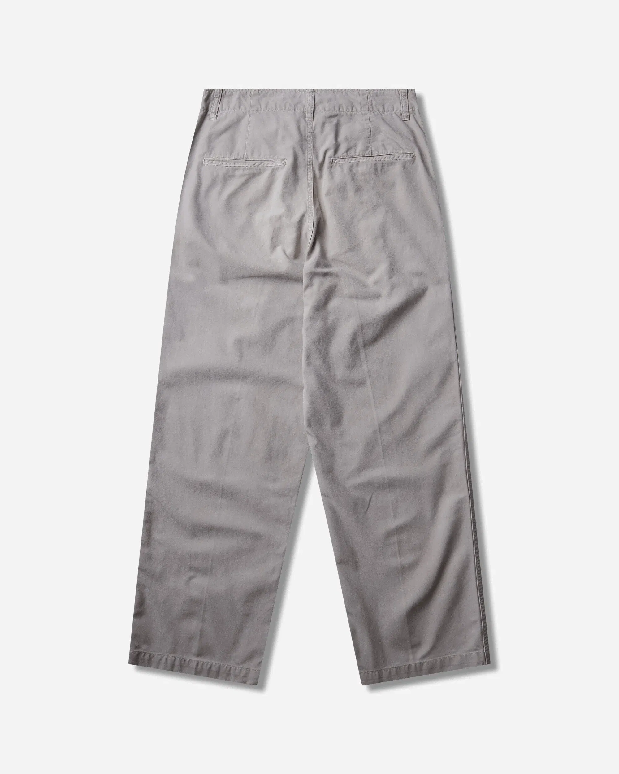 visvim Men's Broader Chino DMGD Grey