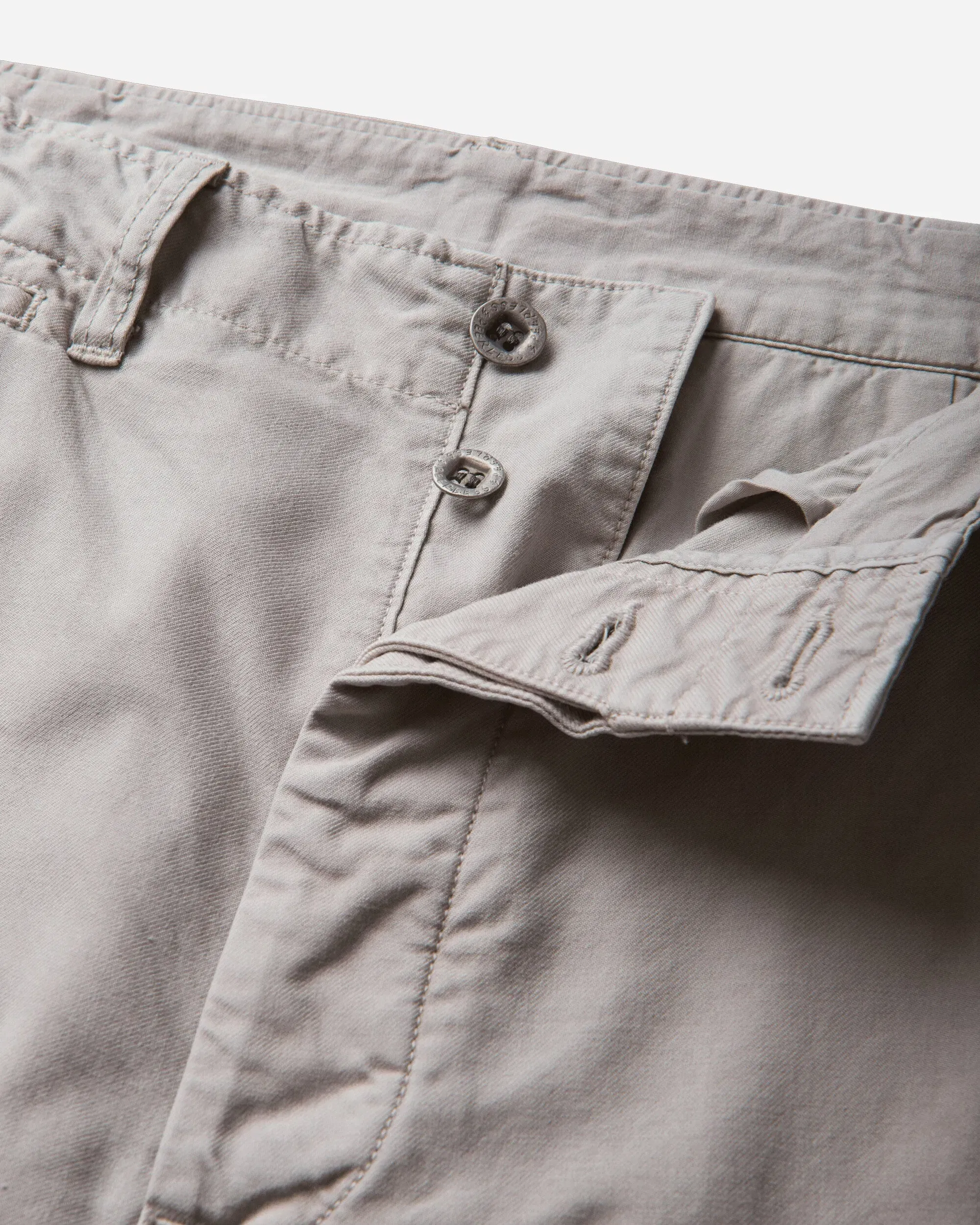 visvim Men's Broader Chino DMGD Grey