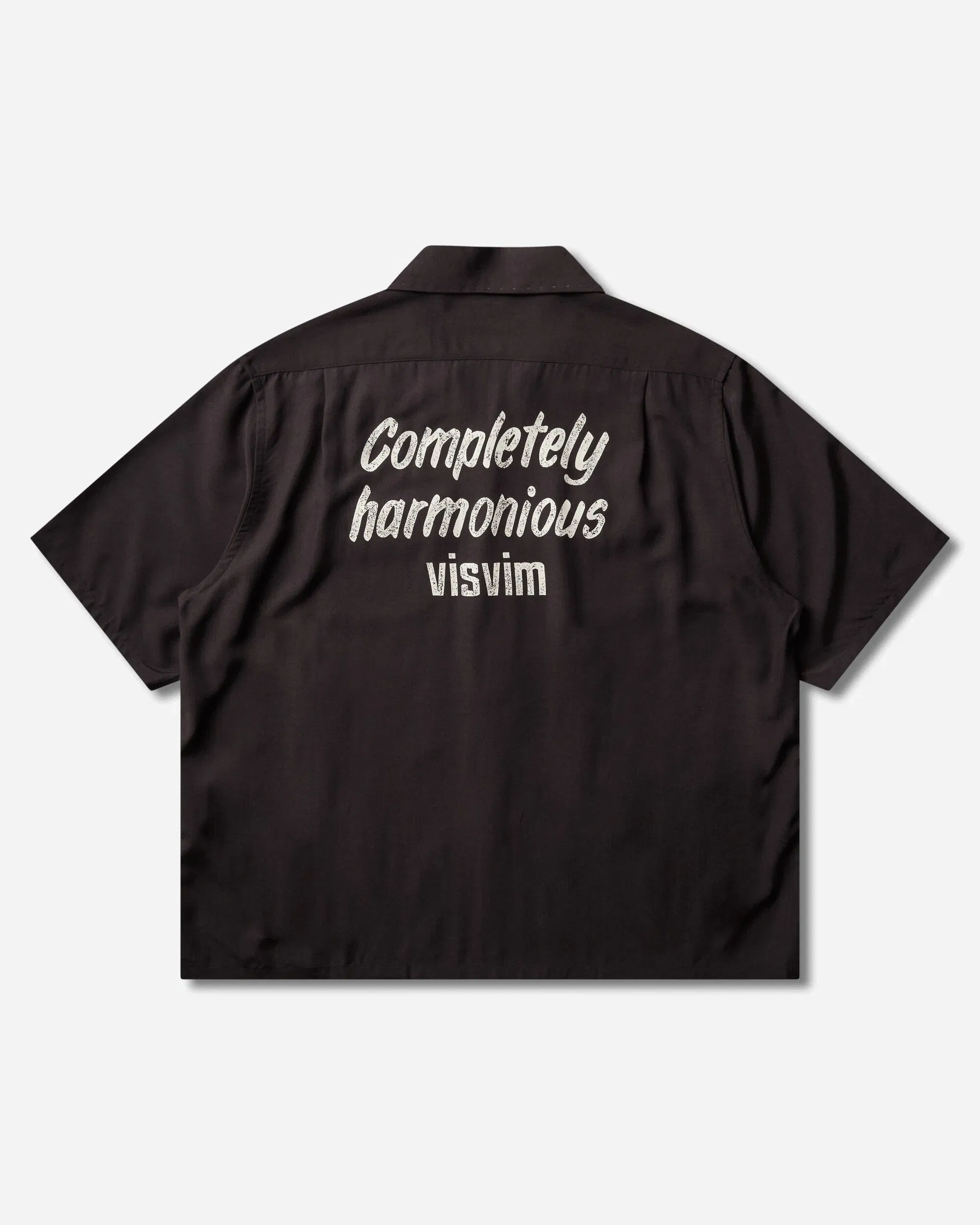 visvim Men's Keesey Shortsleeve Shirt Charcoal