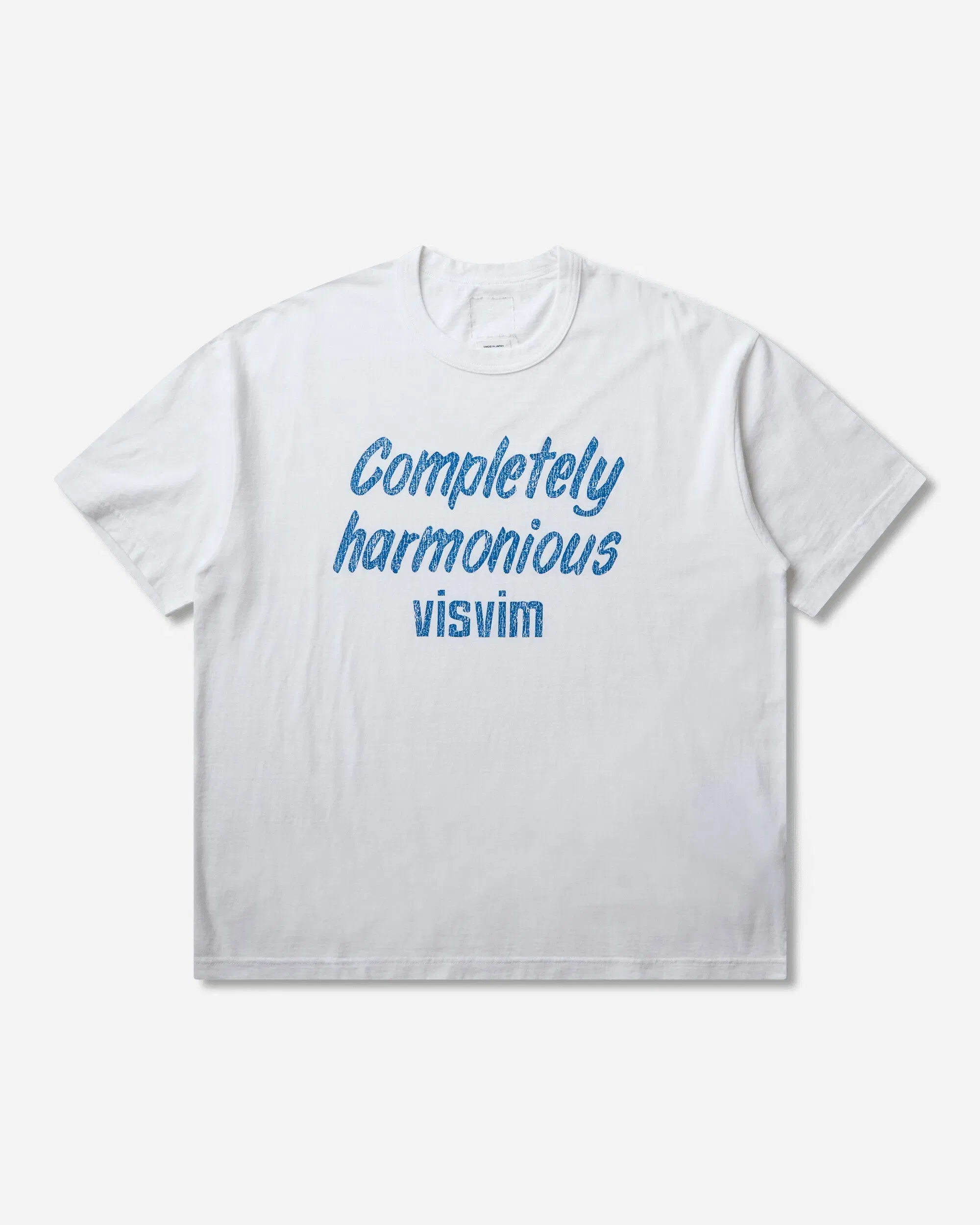 visvim Men's Jumbo T-Shirt DMGD White