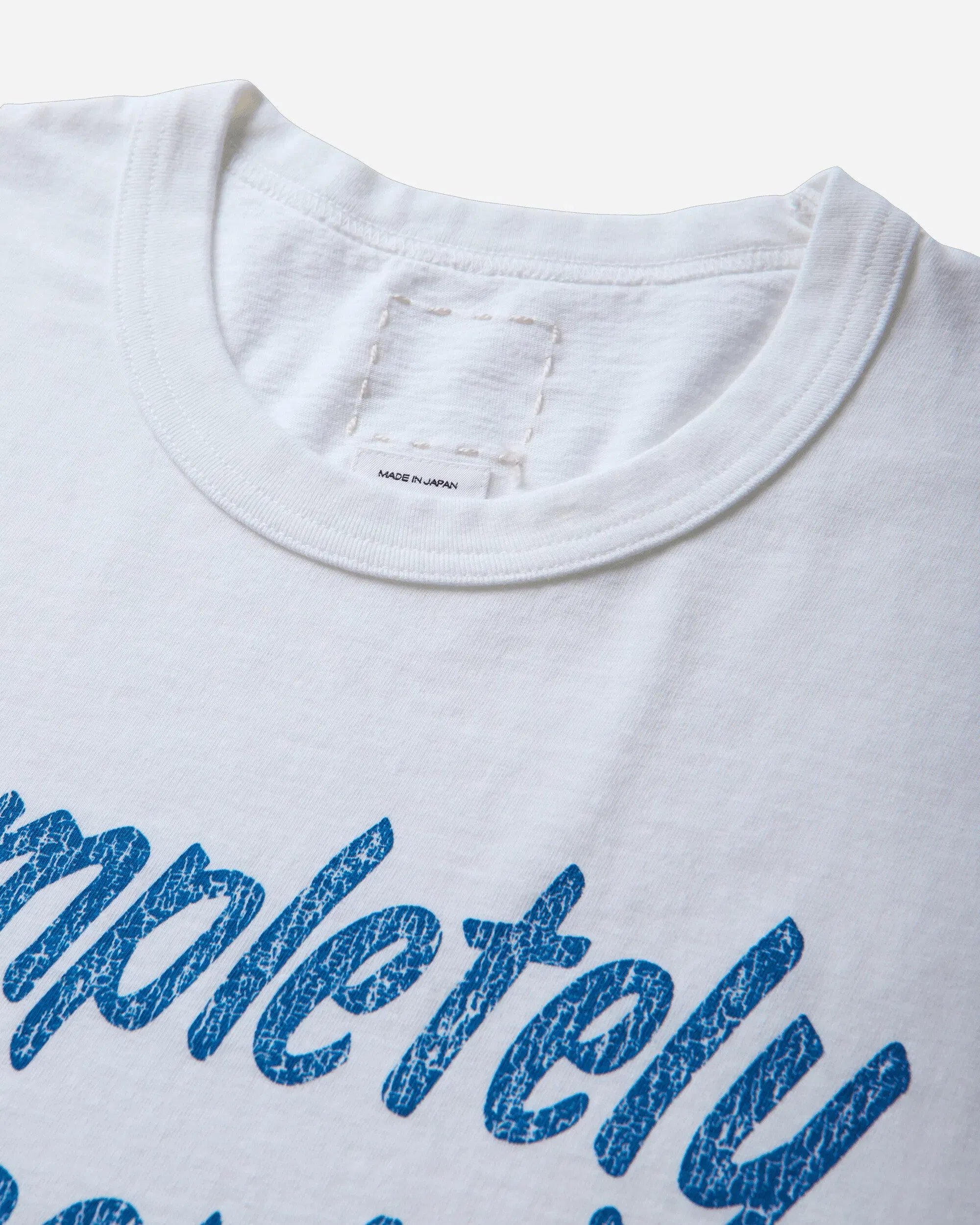 visvim Men's Jumbo T-Shirt DMGD White