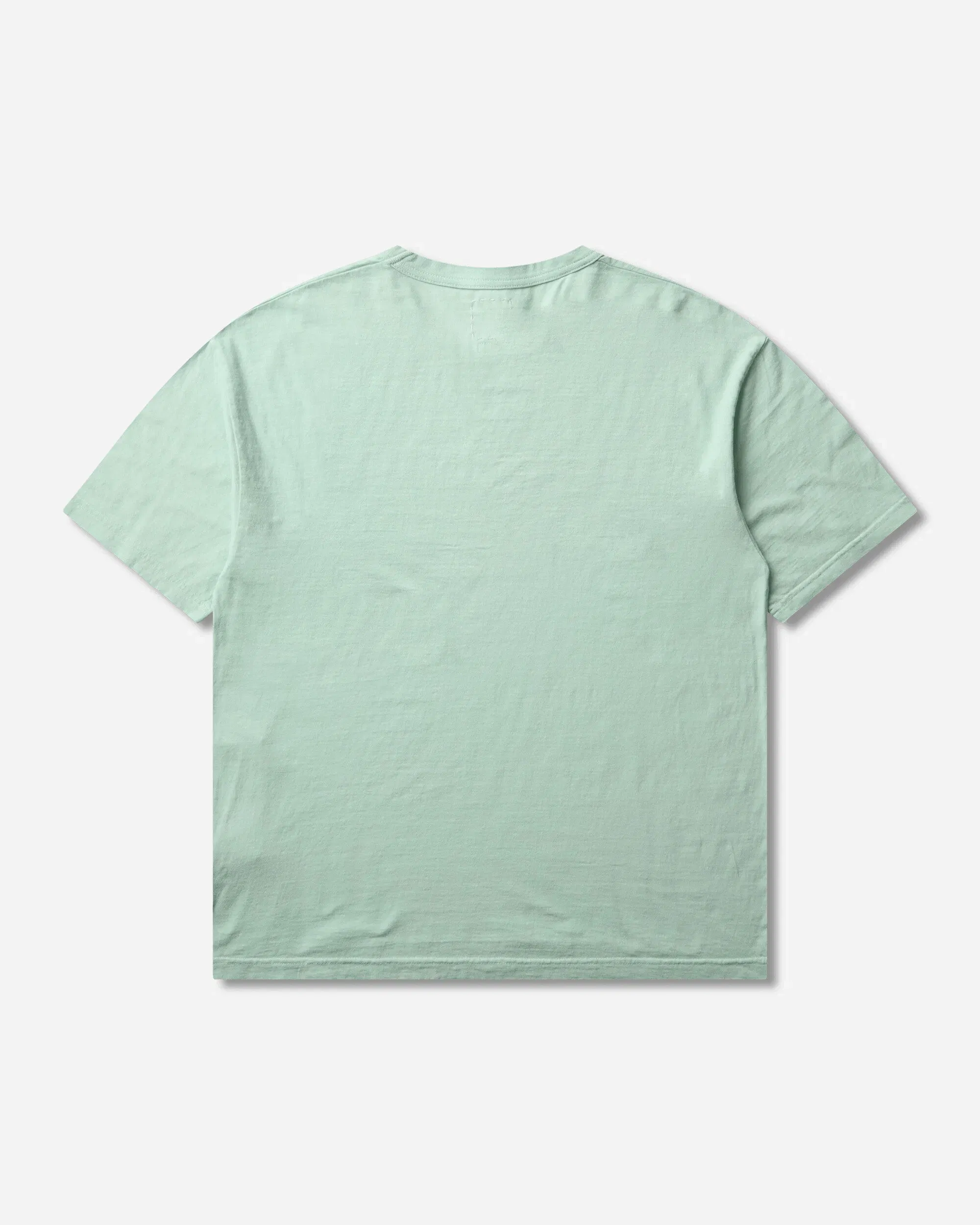 visvim Men's Jumbo T-Shirt DMGD Light Green