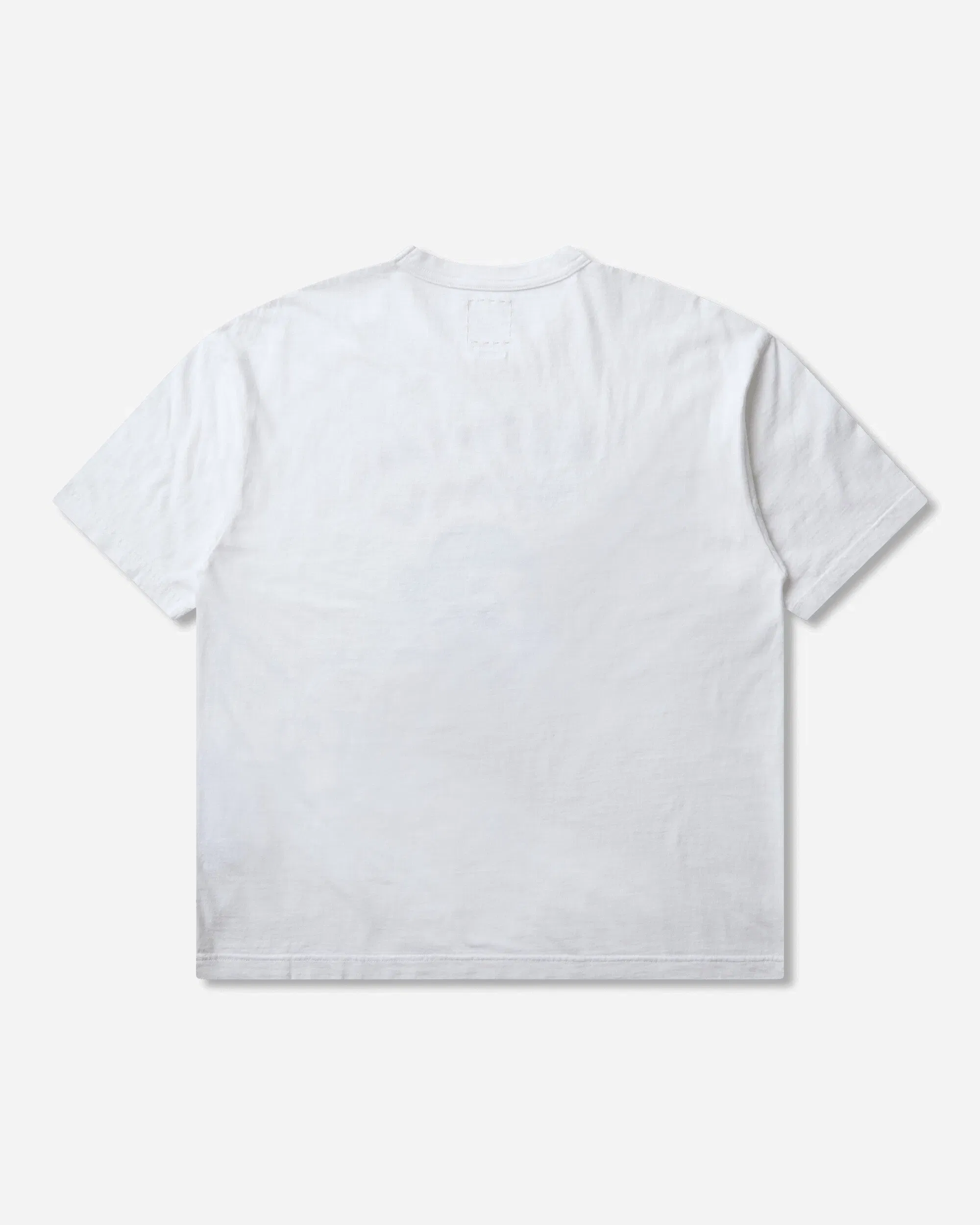 visvim Men's Jumbo T-Shirt BTL DMGD White