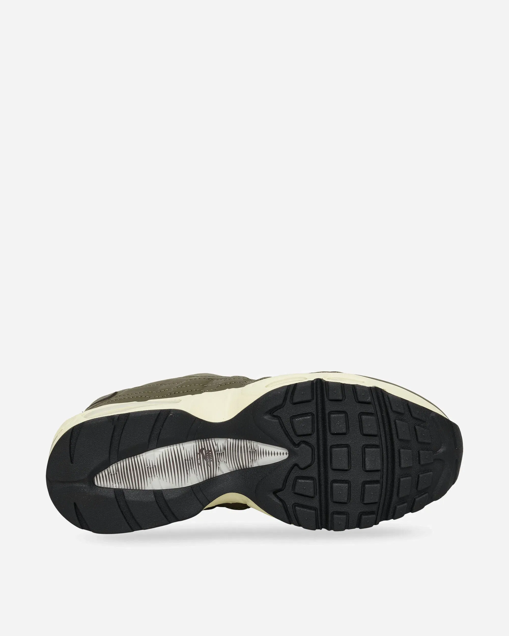 Nike Air Max 95 Big Bubble Zip Sneakers Medium Olive / Alabaster