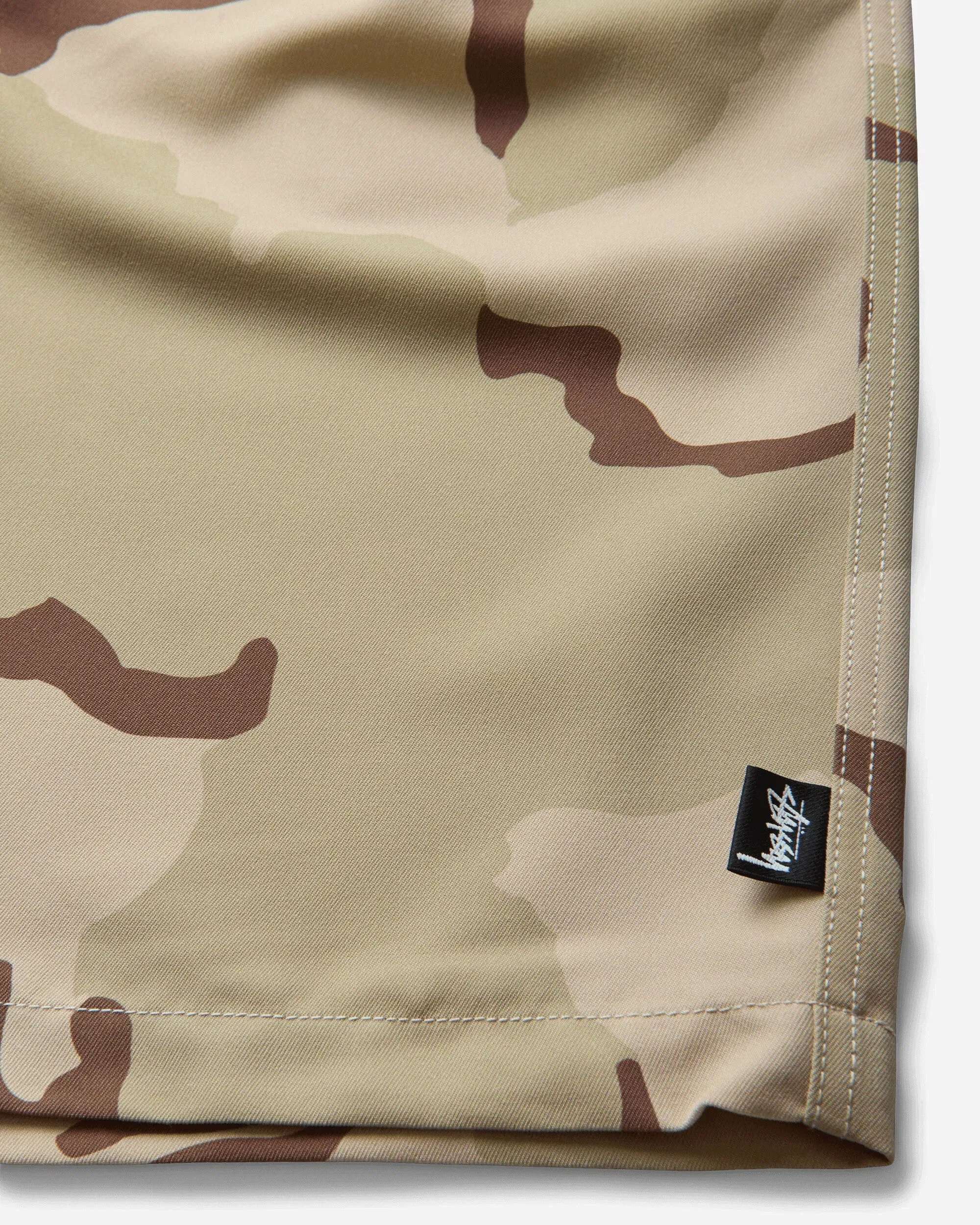 Stussy Baggy Beach Shorts Sand Camo