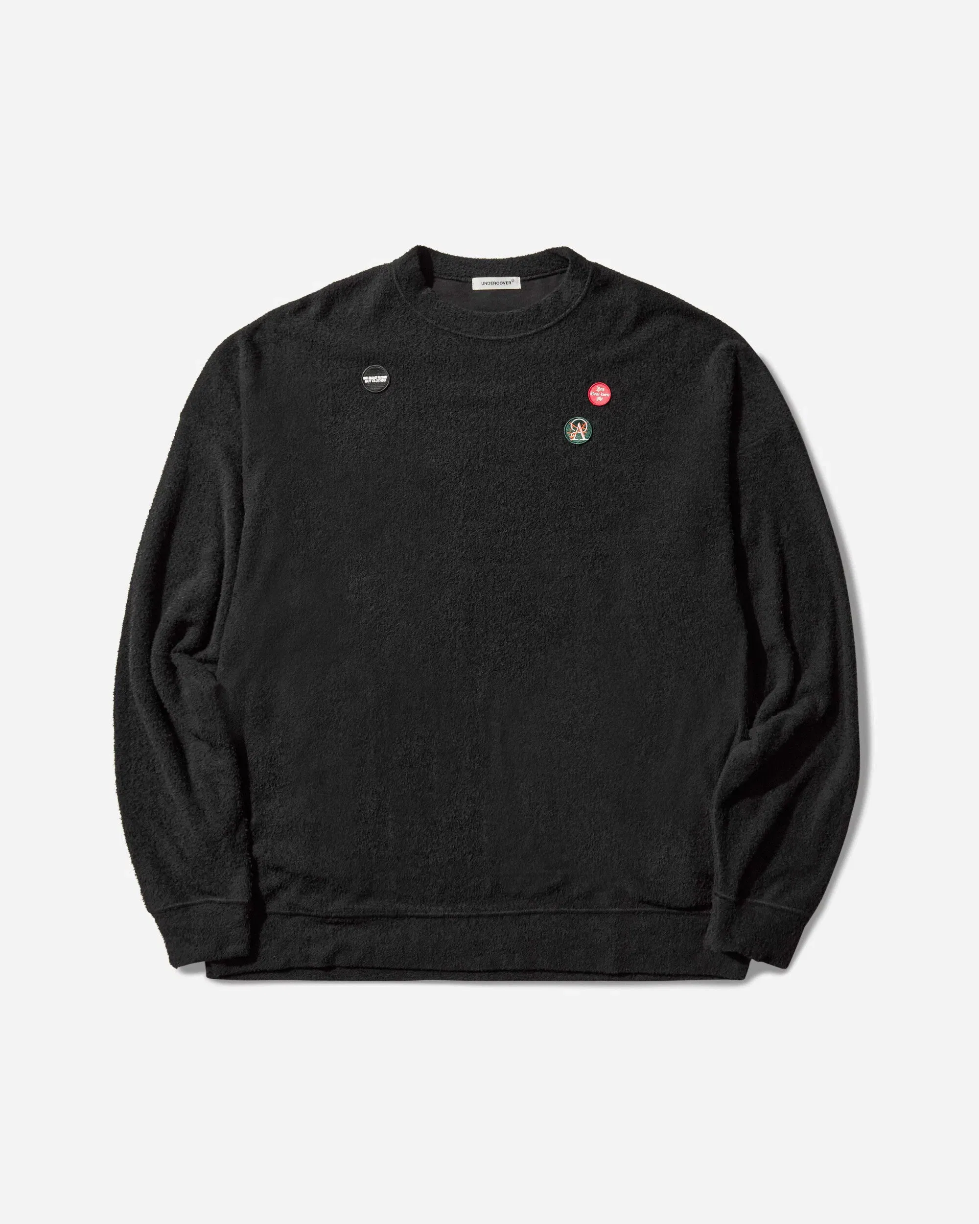 Undercover Men's Patches Crewneck Sweater Black