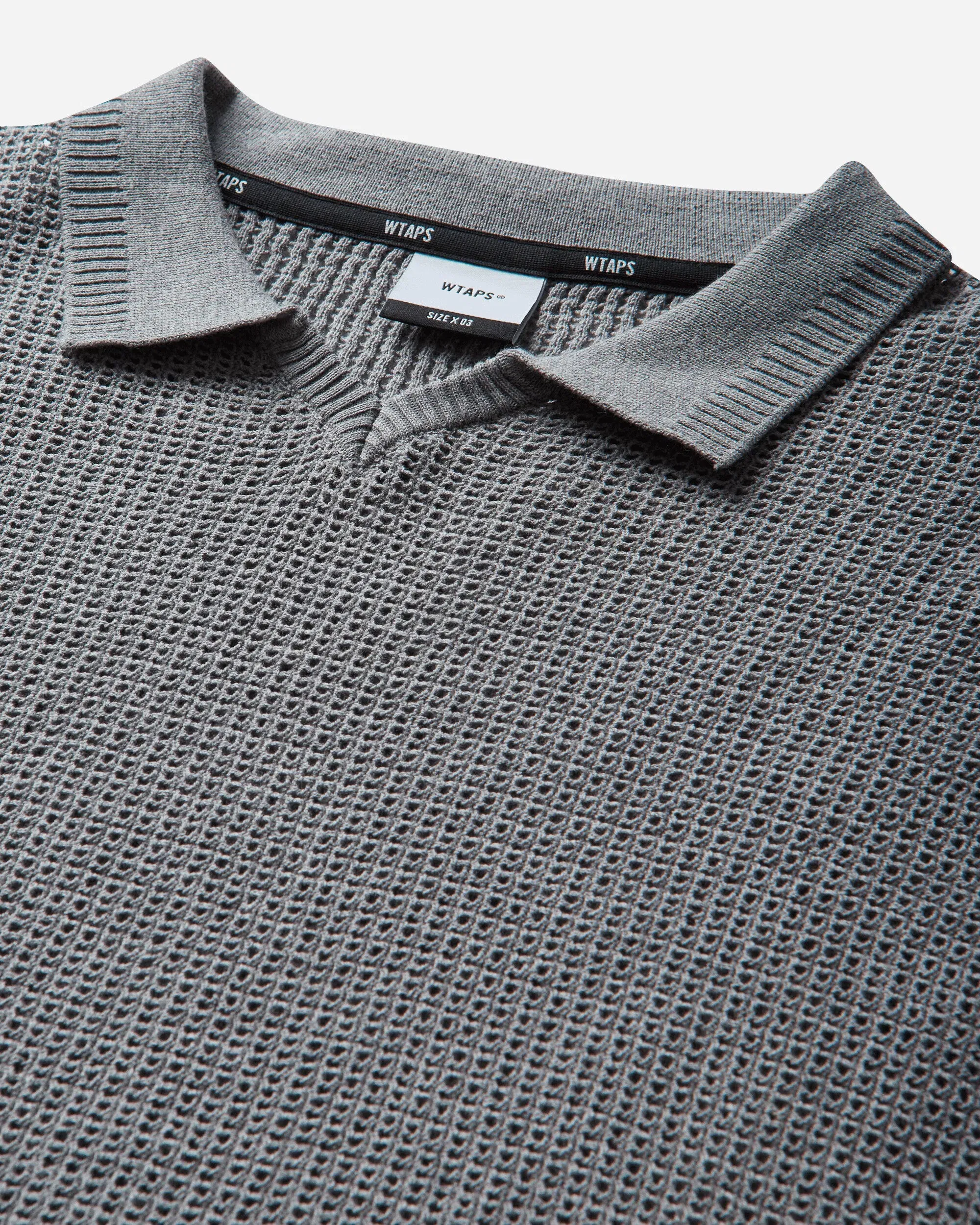 WTAPS Men's Dup Sweater Ash Grey
