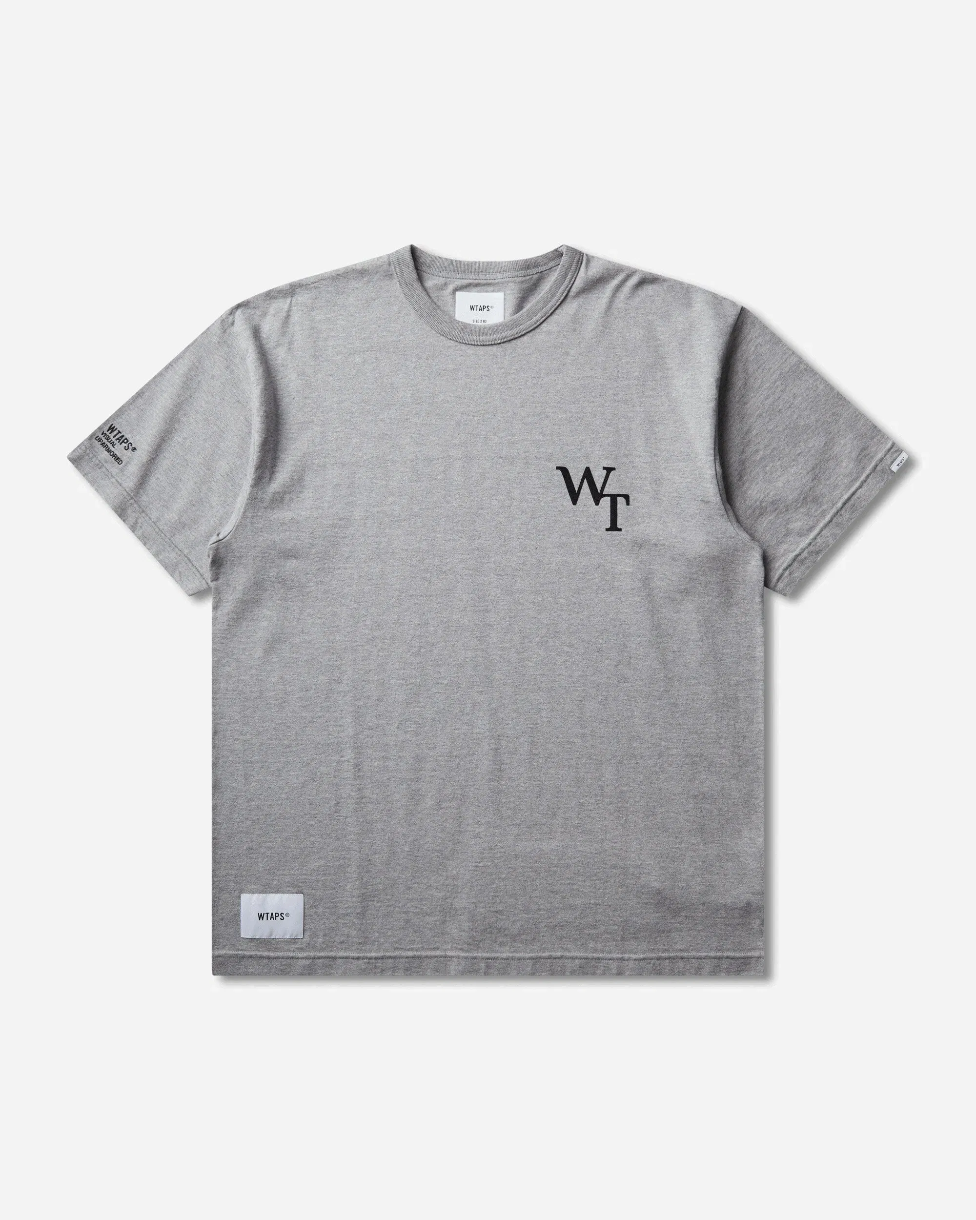 WTAPS Men's Academy T-Shirt Ash Grey