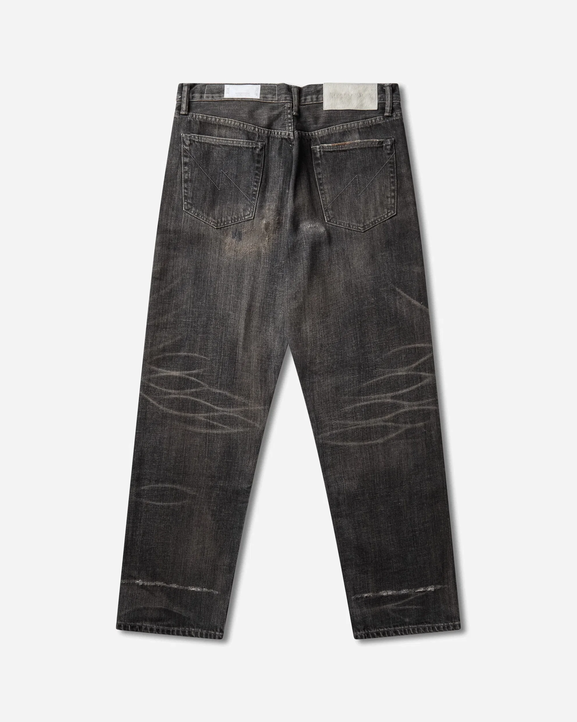 Neighborhood Men's Savage Denim DP Basic Pants Black